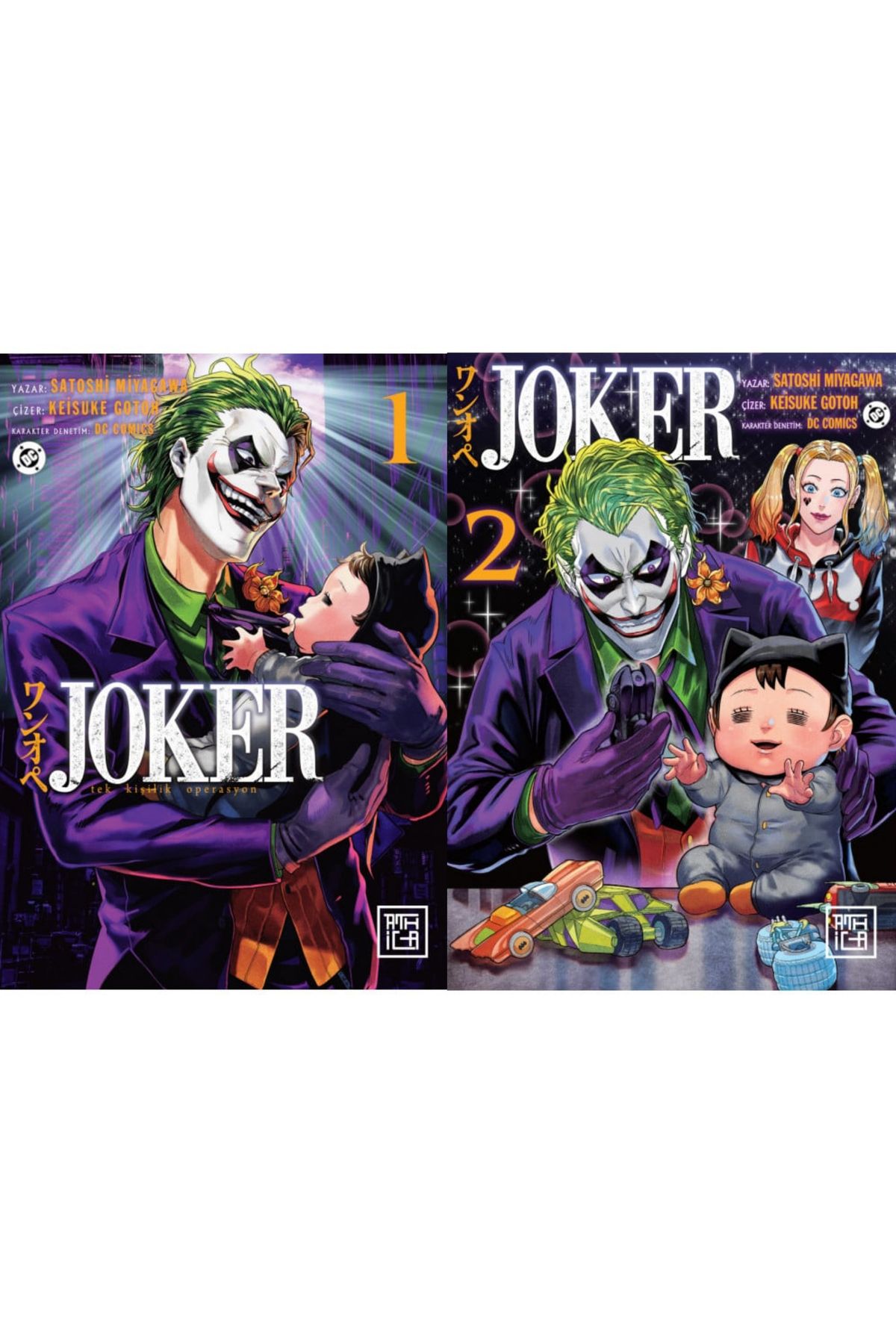 Destek Yayınları Joker 1-2. Ciltler Manga Seti
