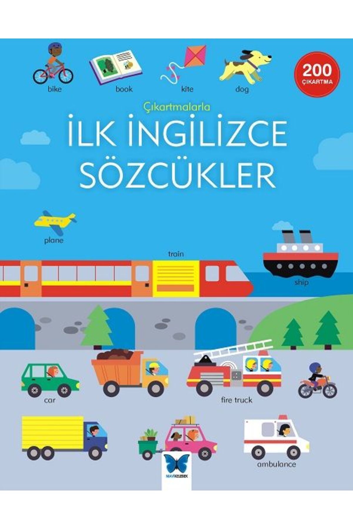 Türk Dil Kurumu Yayınları Çıkartmalarla İlk İngilizce Sözcükler