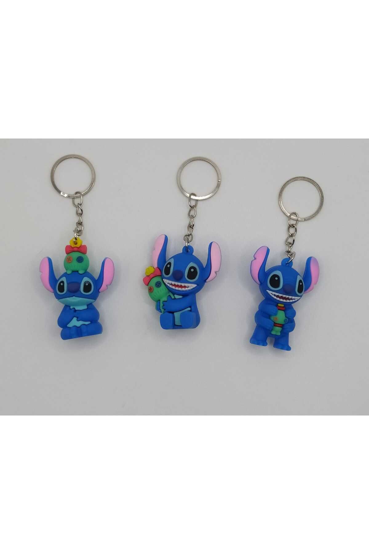 Freysu Shop Stitch Kauçuk Anahtarlık