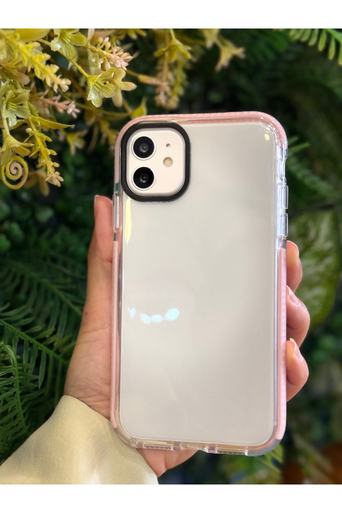 RİZVO Iphone 11 Uyumlu Darbe Önleyici Premium Lüks Sararmaz Şeffaf Telefon Kılıfı