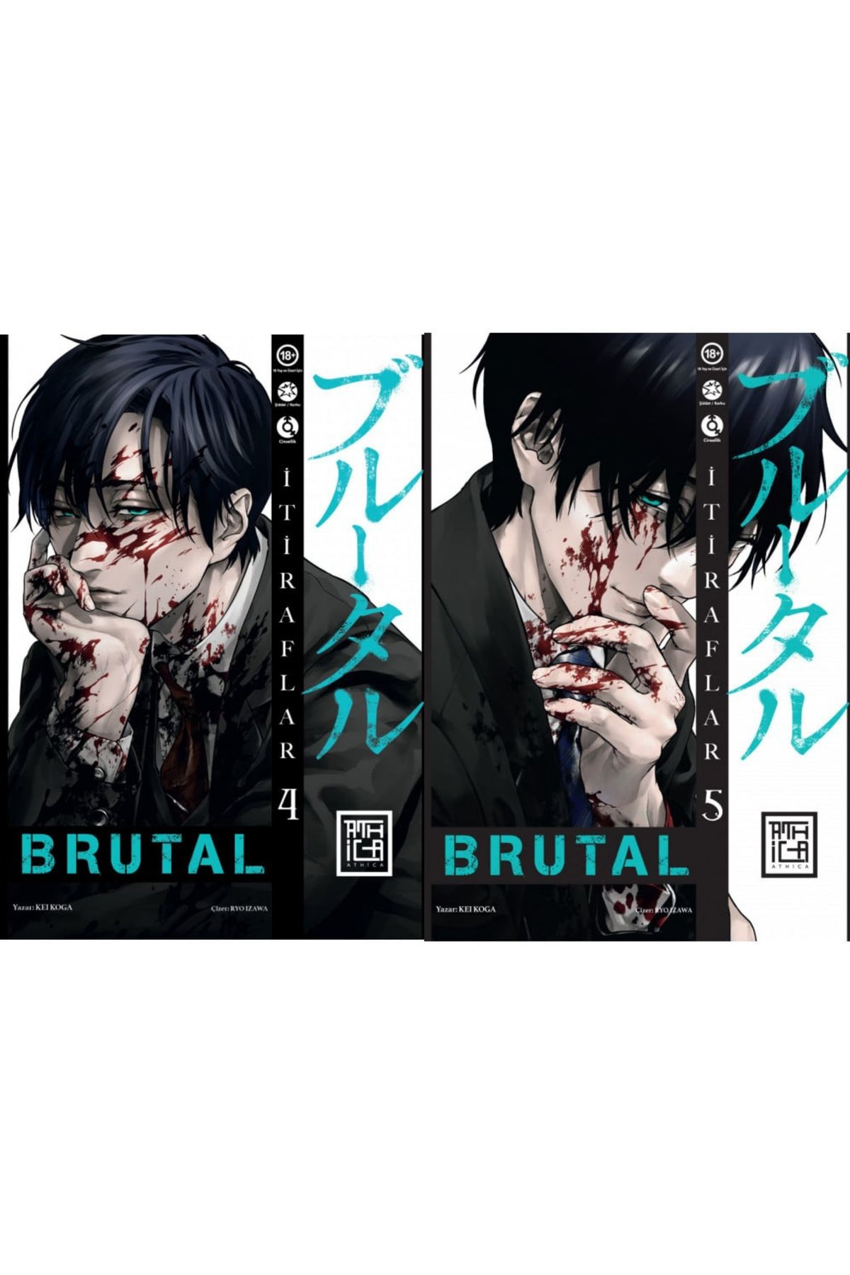 Destek Yayınları Brutal 4-5. Ciltler Manga Seti