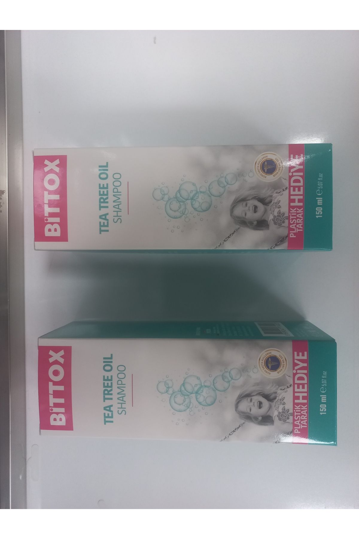 Bittox 2 Kutu 150 ml Bit Ve Sirke Şampuanı. Saçları Yağdan Arındıran Aile Boyu Kullanılan Şampuan