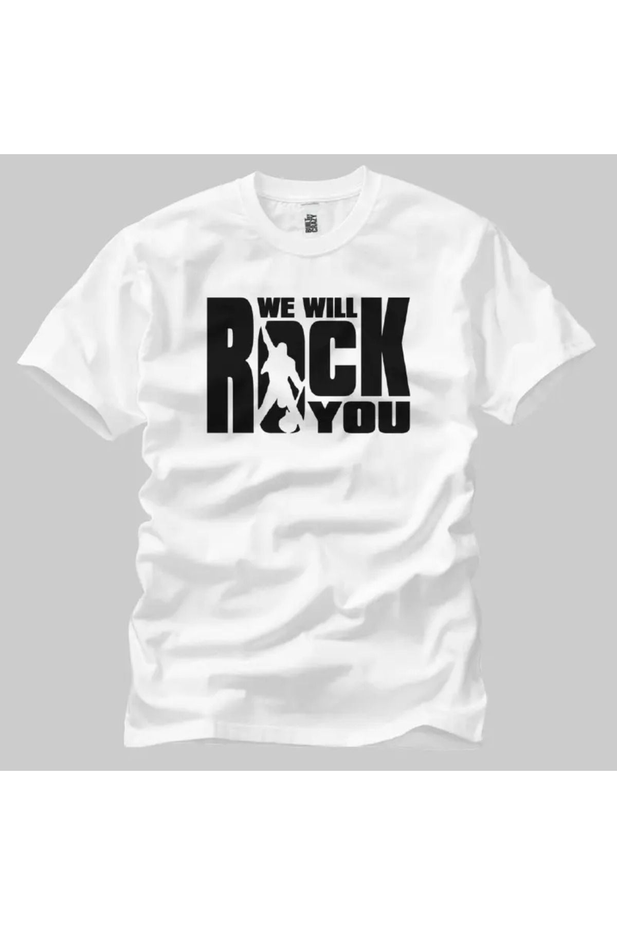 Built By Crazy We Will Rock You Unisex Tişört