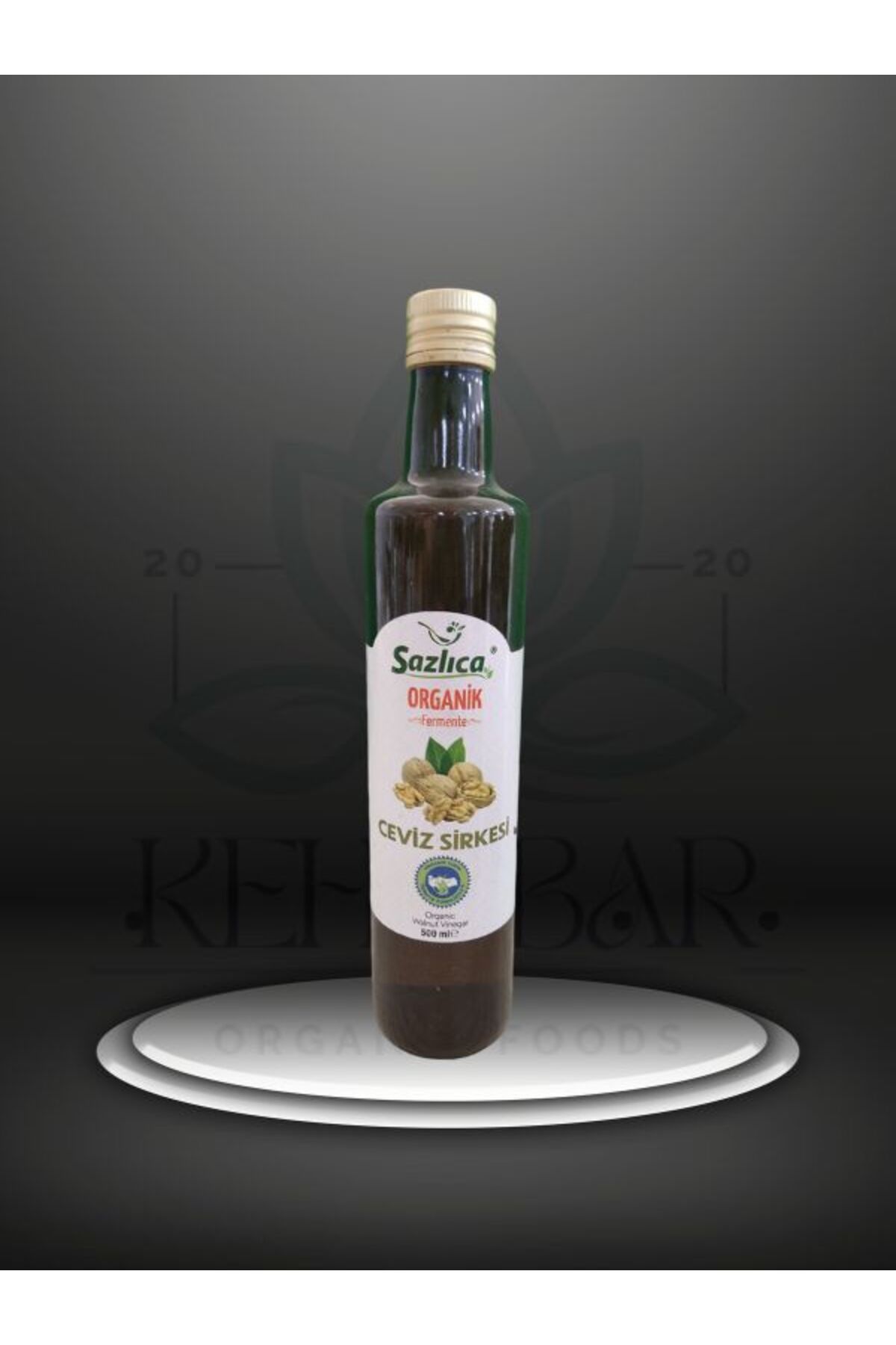 Sazlıca Organik Ceviz Sirkesi - 500 ml