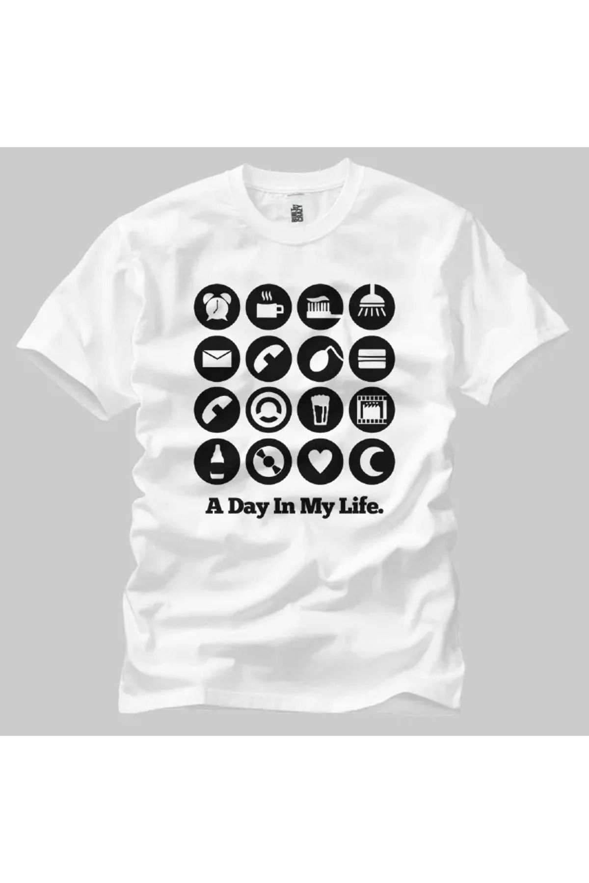 Built By Crazy A day In My Life Unisex Tişört