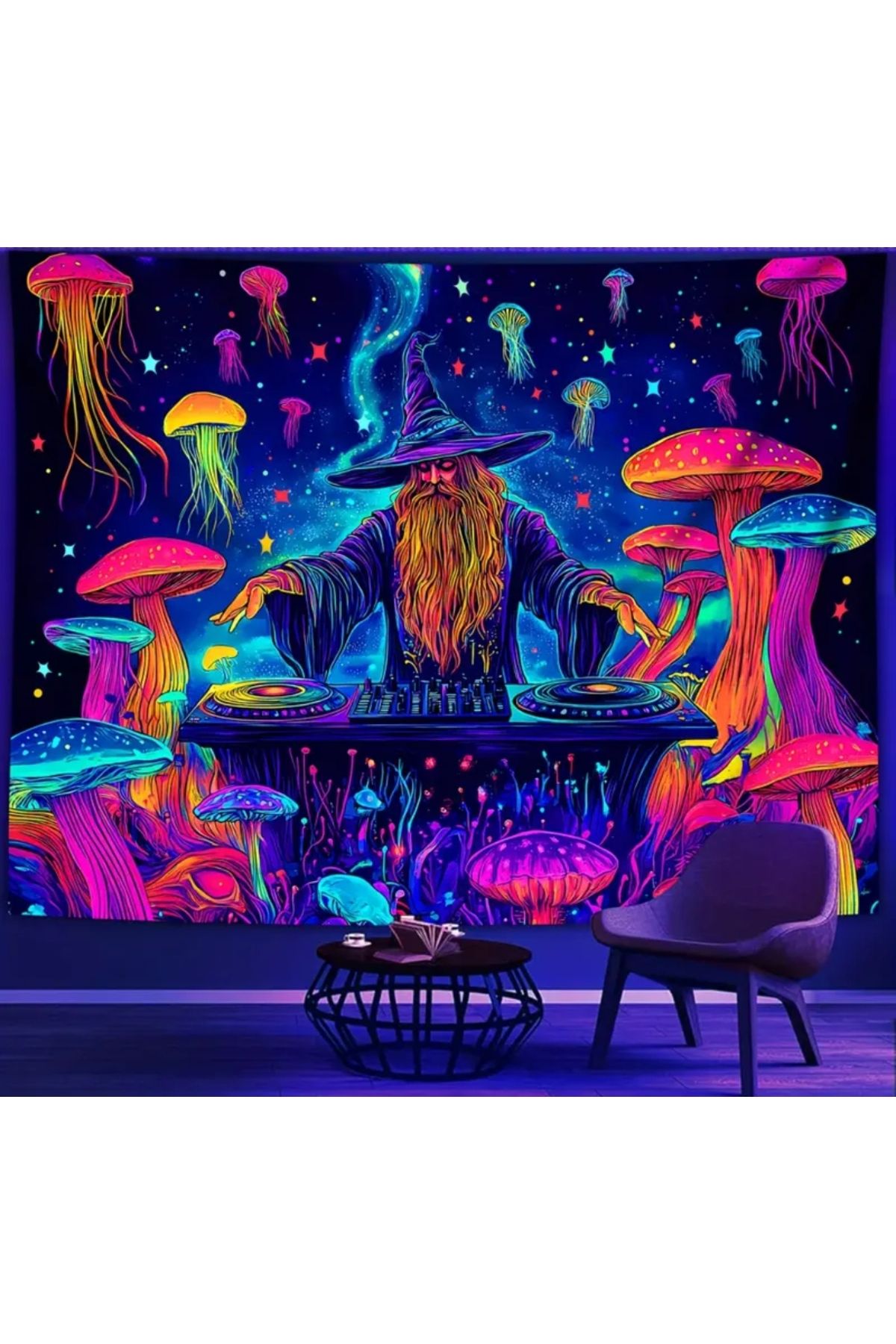 Types Sihirbaz Dj duvar halısı 200×150 cm