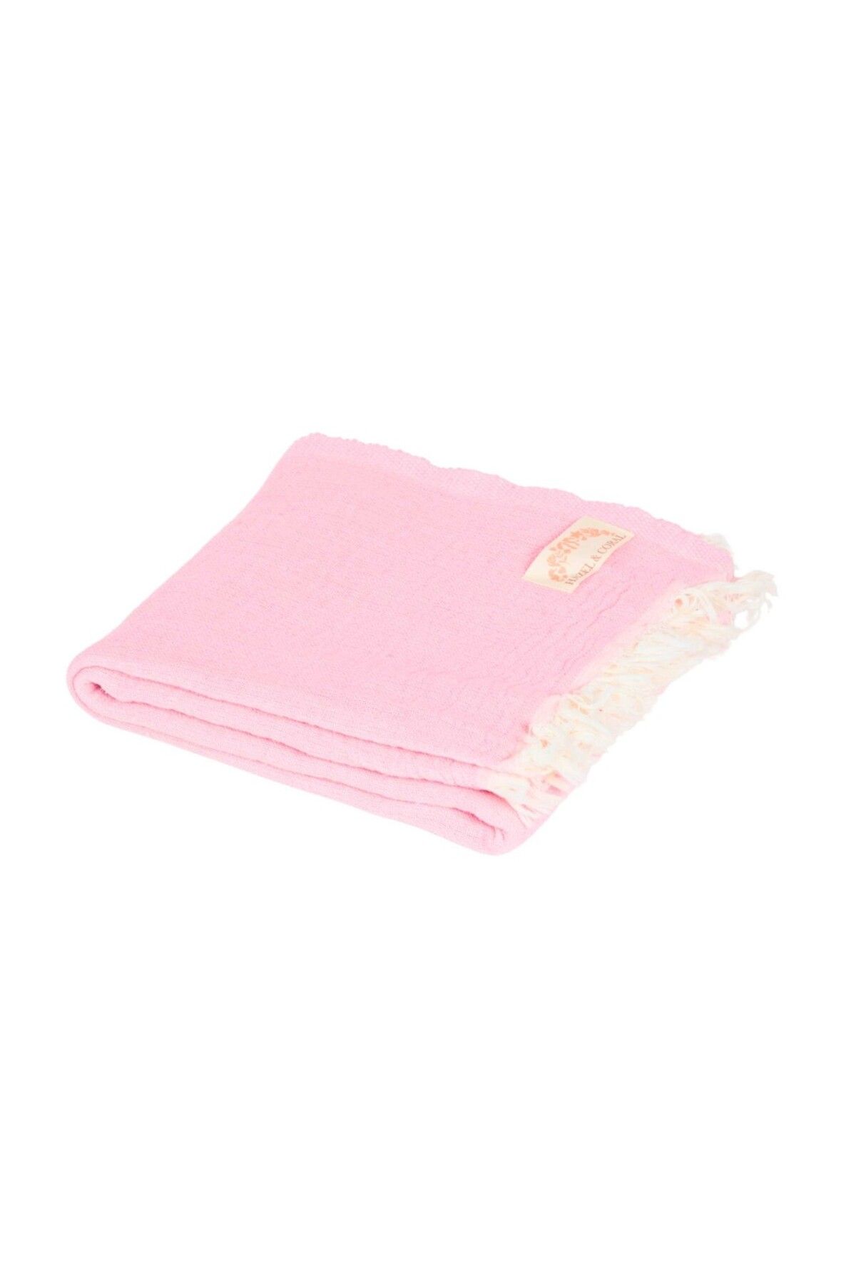 Hazel Coral 3 Katlı Müslin Bebek Örtüsü & Battaniyesi Gül Kurusu