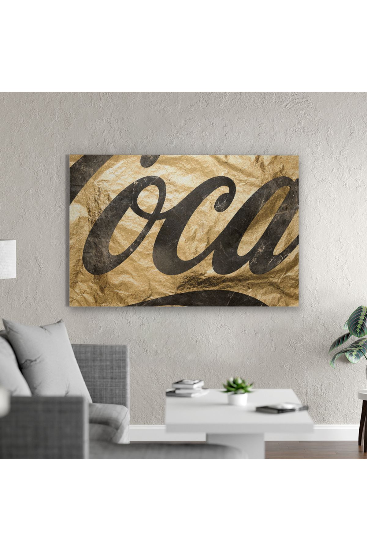 Yzc Store Coca Cola Kanvas Tablo | Retro İçecek Markası Poster Dekor