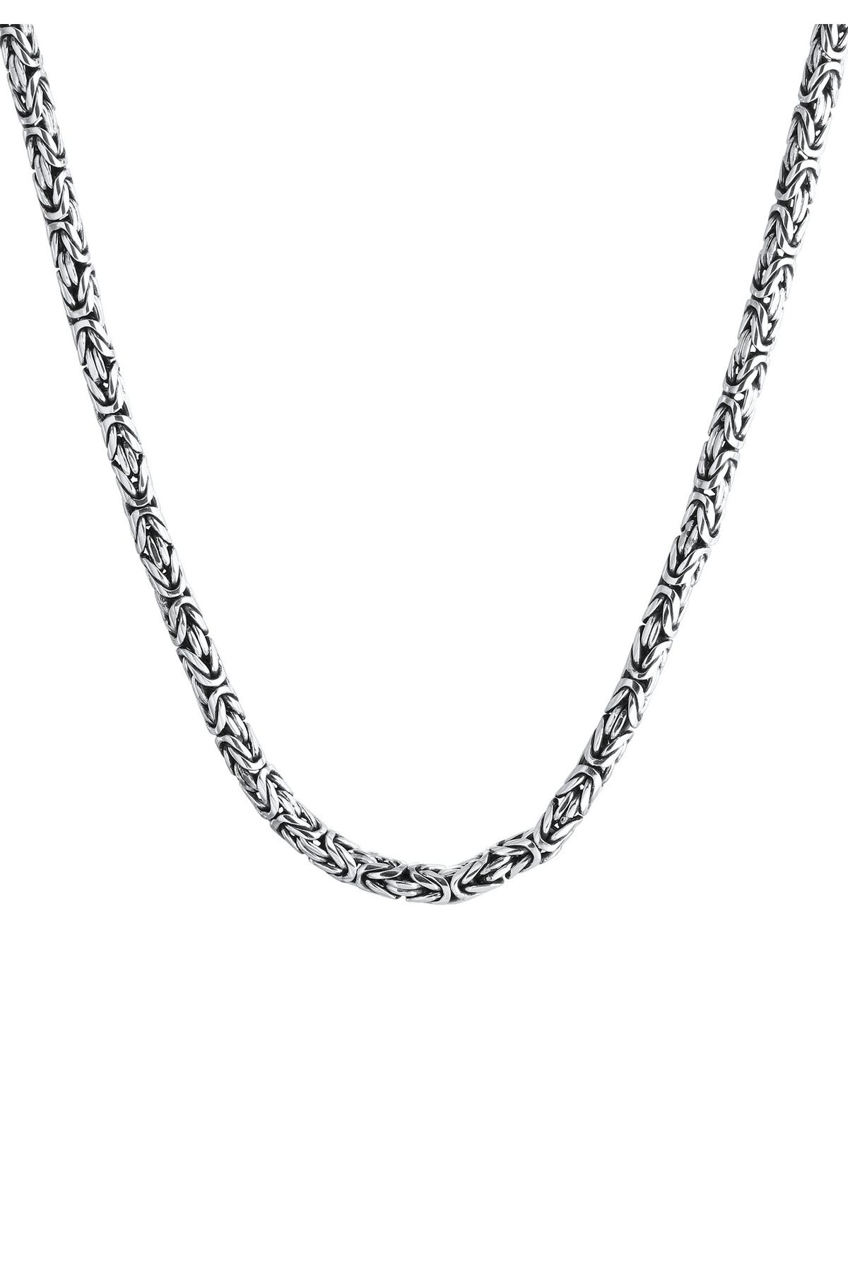 KUZZOI-Halskette Bali Königskette 925 Sterling Silber 2