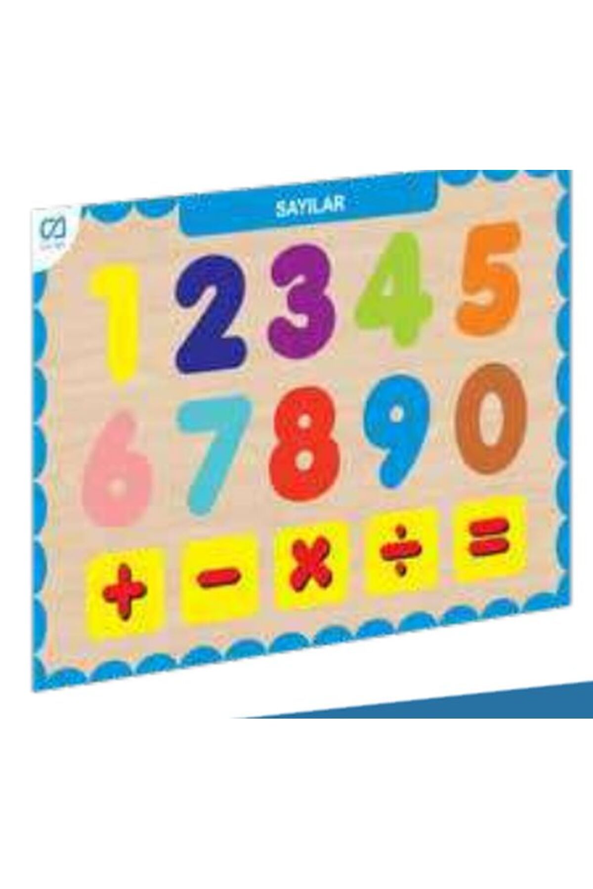 Destek Yayınları Ahşap Sayılar Eğitici Set