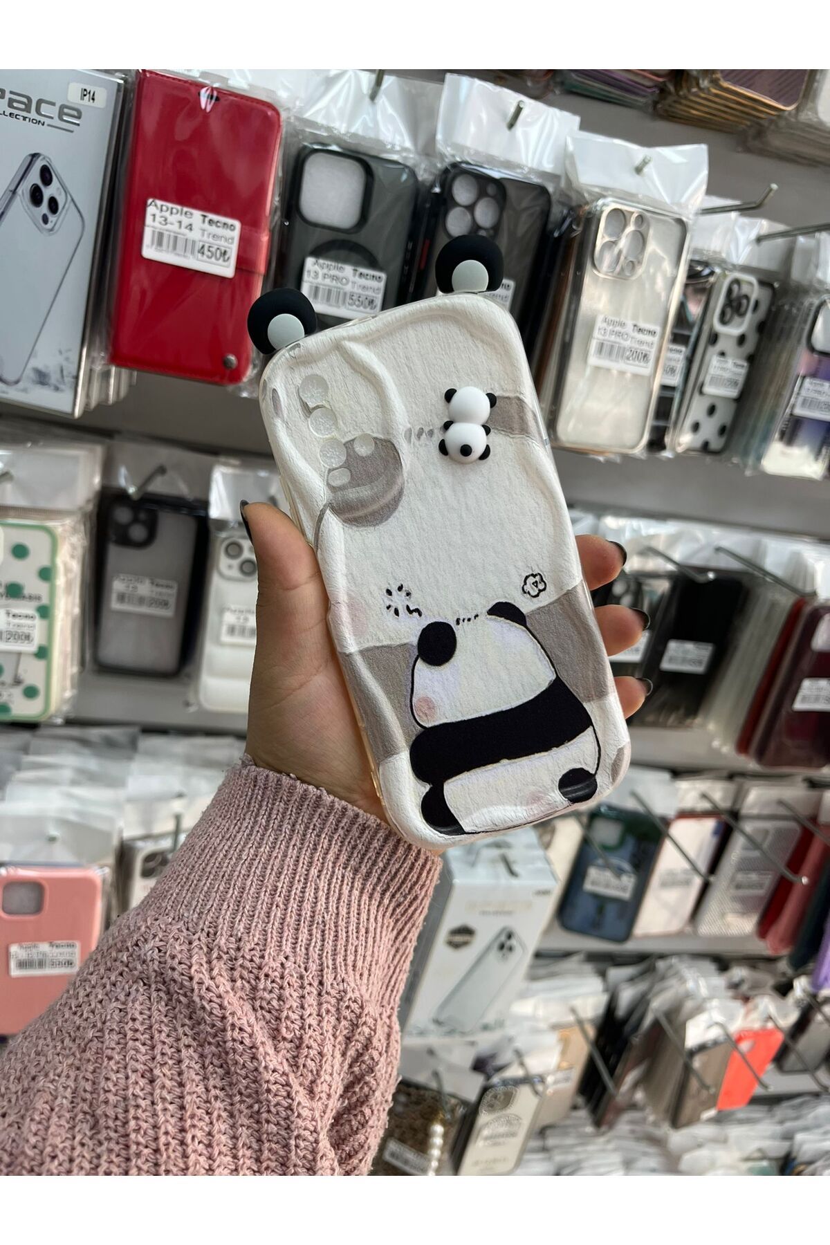 TECNOTREND Xiaomi Redmi 9T 3D Desenli Kromi Silikon Kılıf