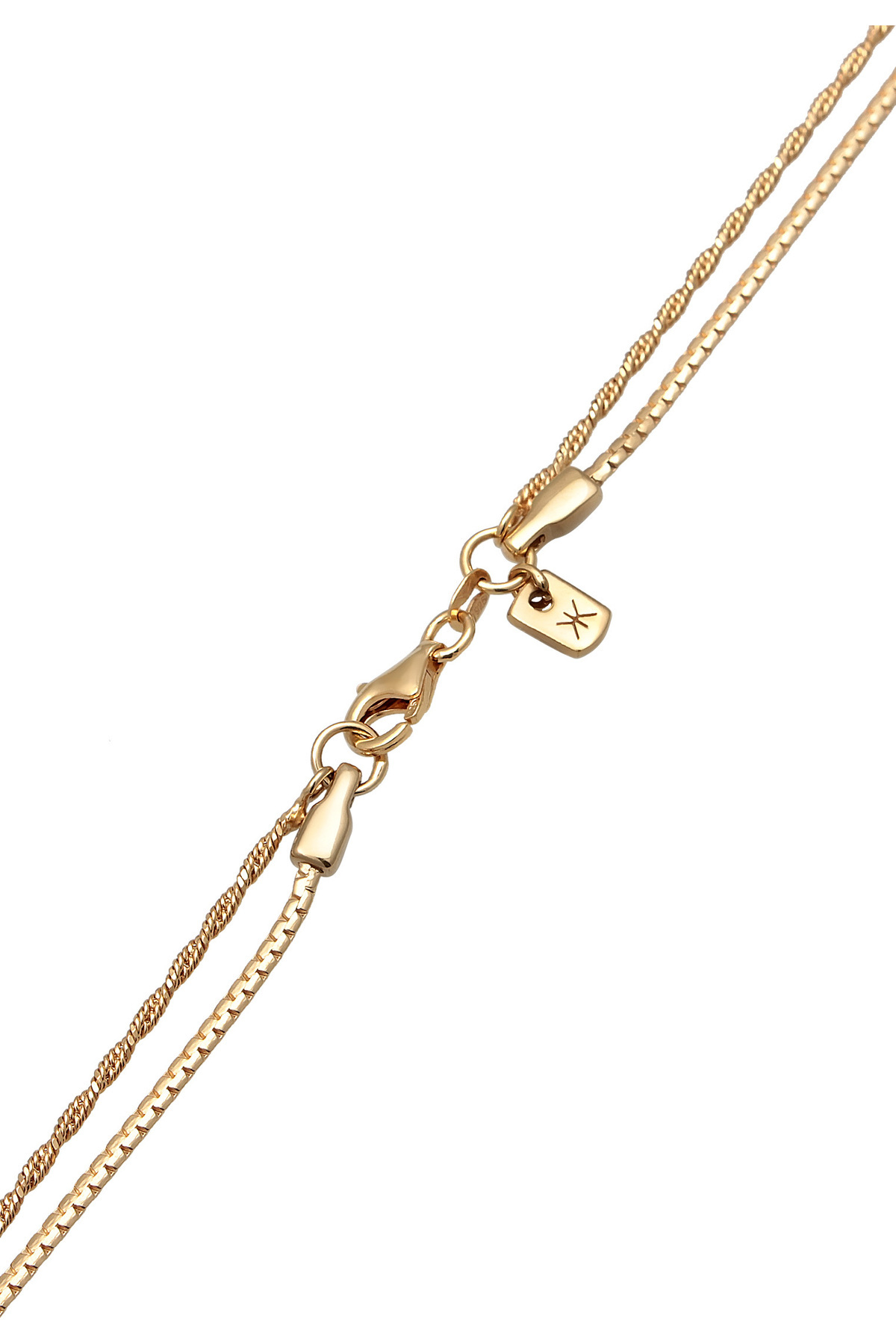 KUZZOI-Halskette Herren Layer Kreuz Anhänger Kordel in 925 Sterling Silber 4