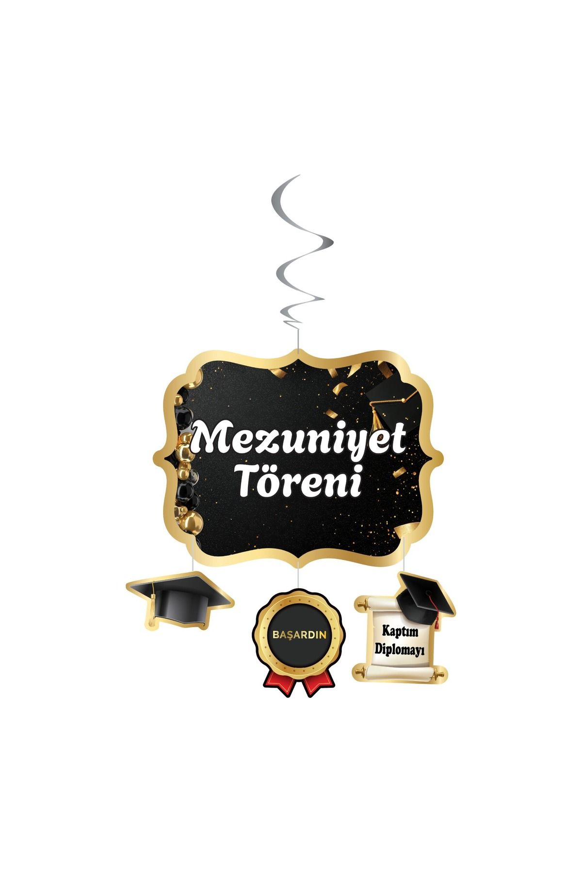 Mini Parti MİNİ PARTY STORE ASMALI TAVAN SÜS MEZUNİYET TÖRENİ