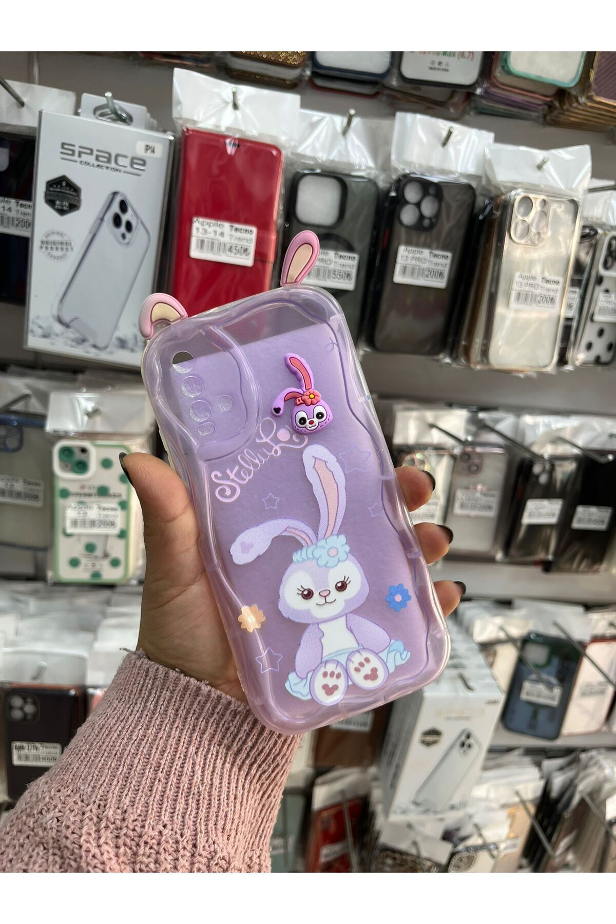 TECNOTREND Xiaomi Redmi 9T 3D Desenli Kromi Silikon Kılıf