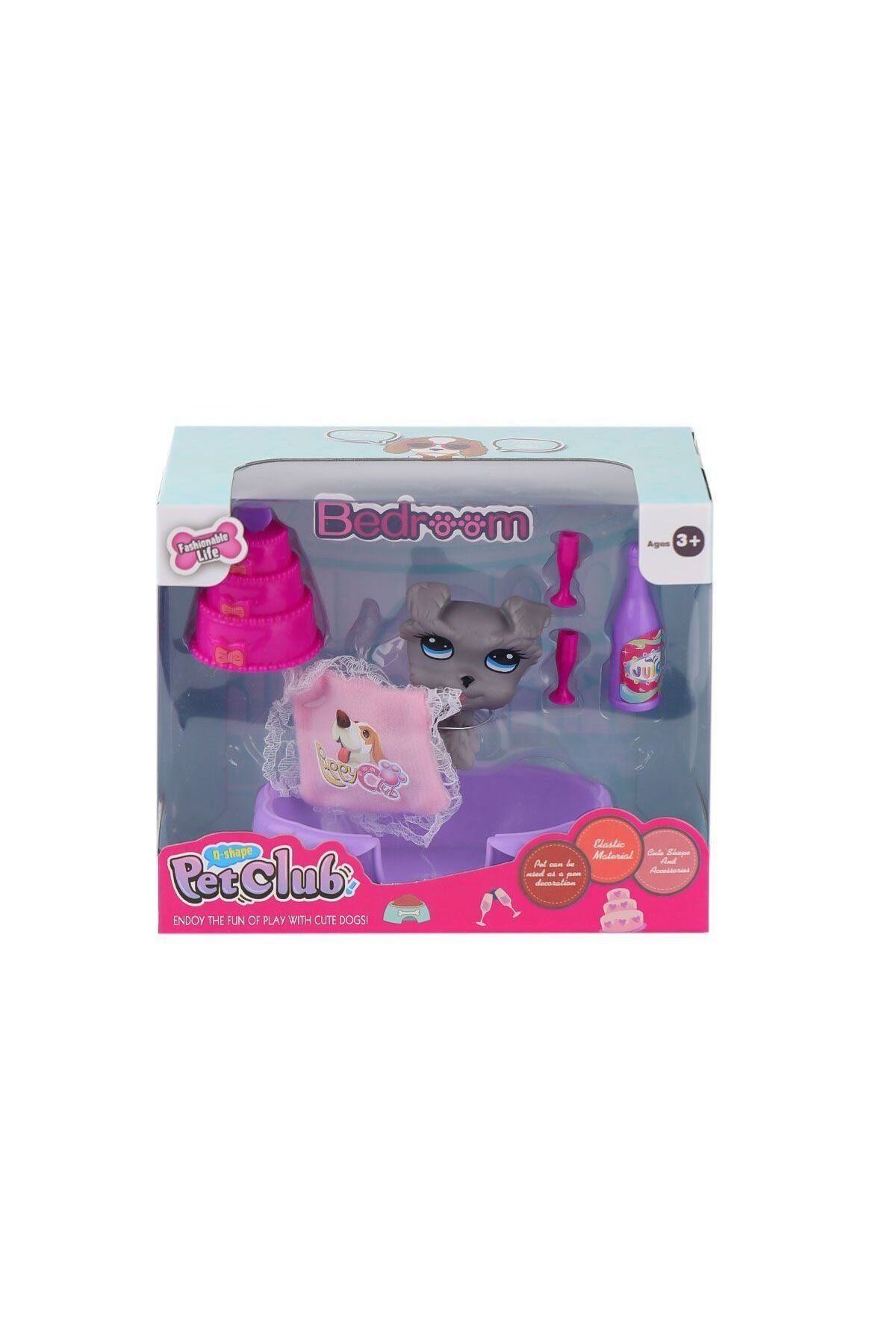 melfxxl eticaret KZL- Pet Star Bedroom Aksesuarlı Set -Kızılkaya Oyuncak