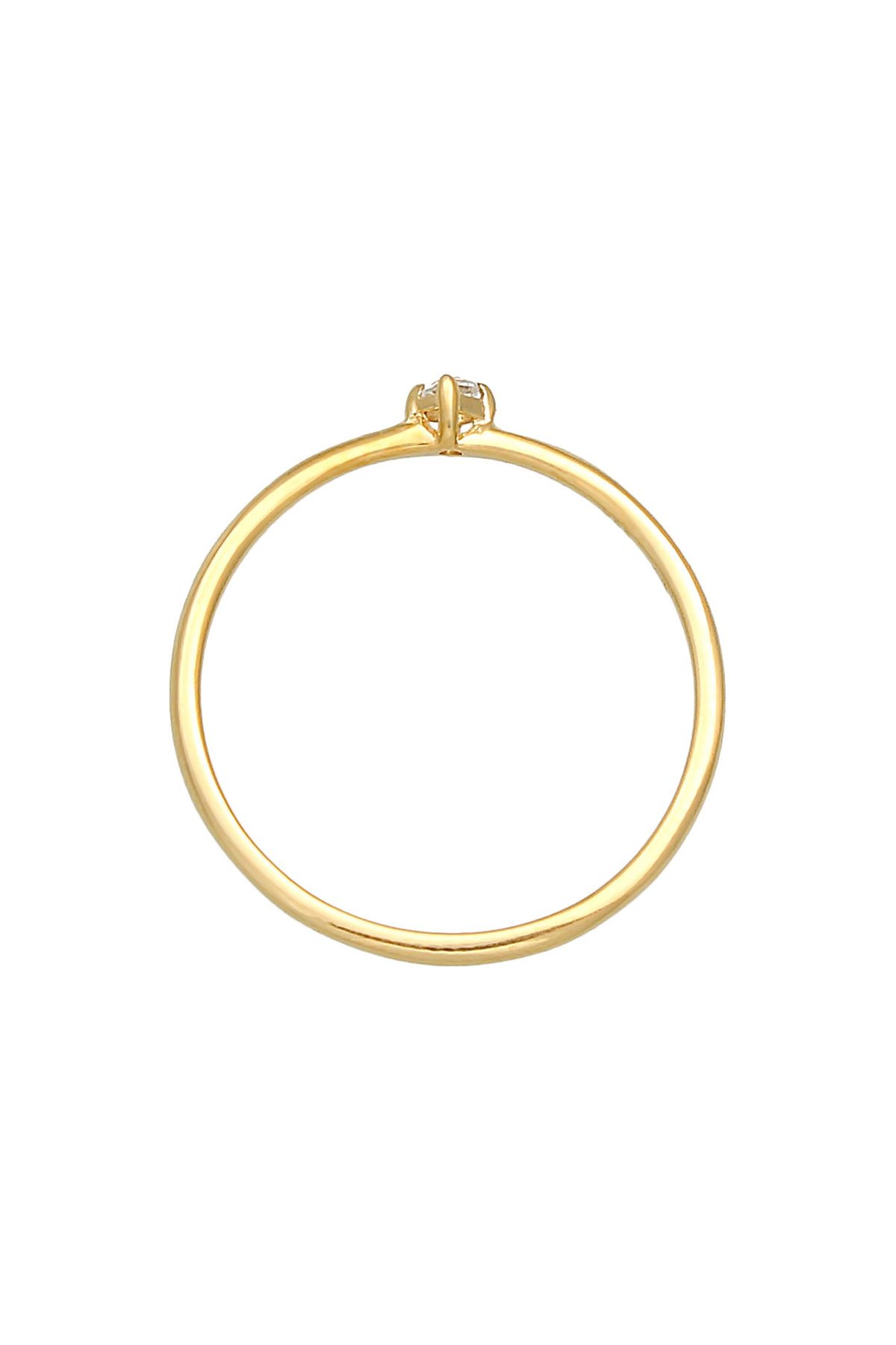 ELLI-Ring PREMIUM Ring Damen Solitär Solitär Elegant Filigran mit Topas Edelstein in 925 Sterling 3