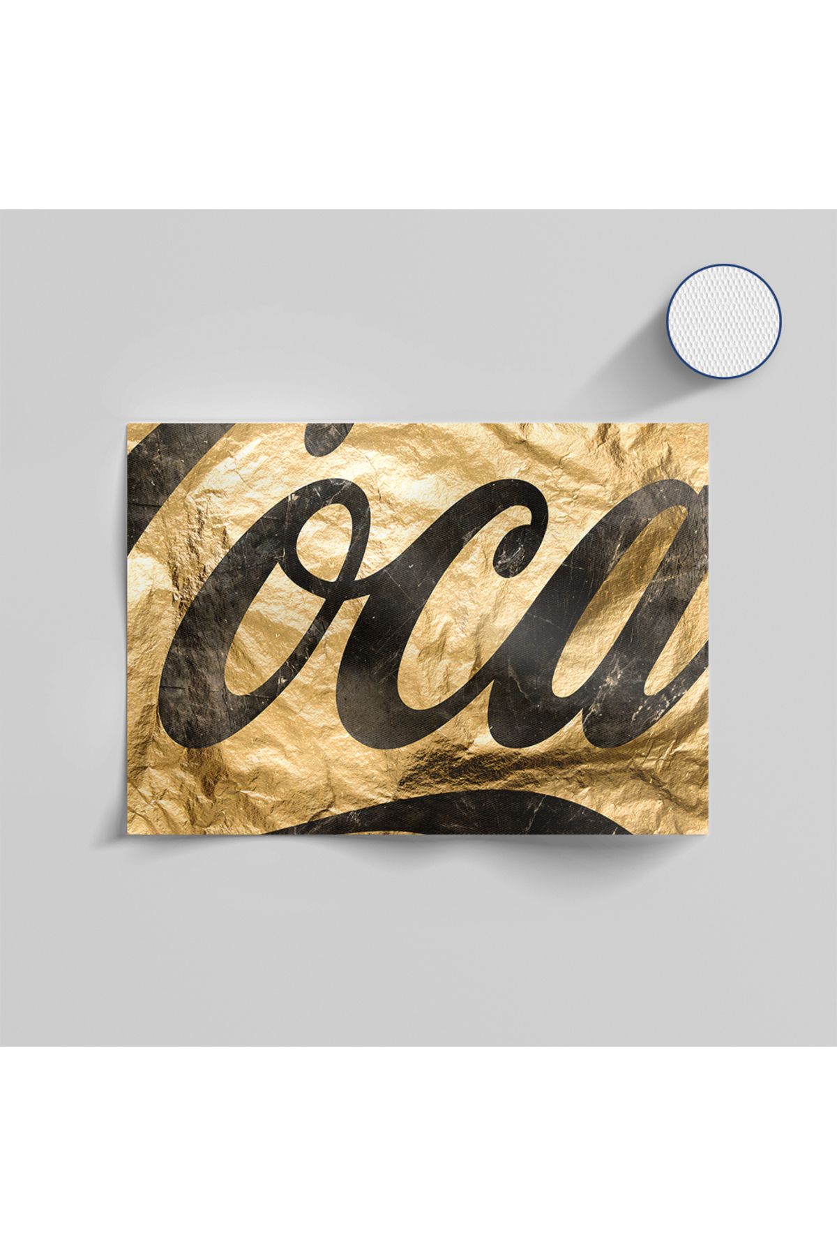 Yzc Store Coca Cola Kanvas Tablo | Retro İçecek Markası Poster Dekor