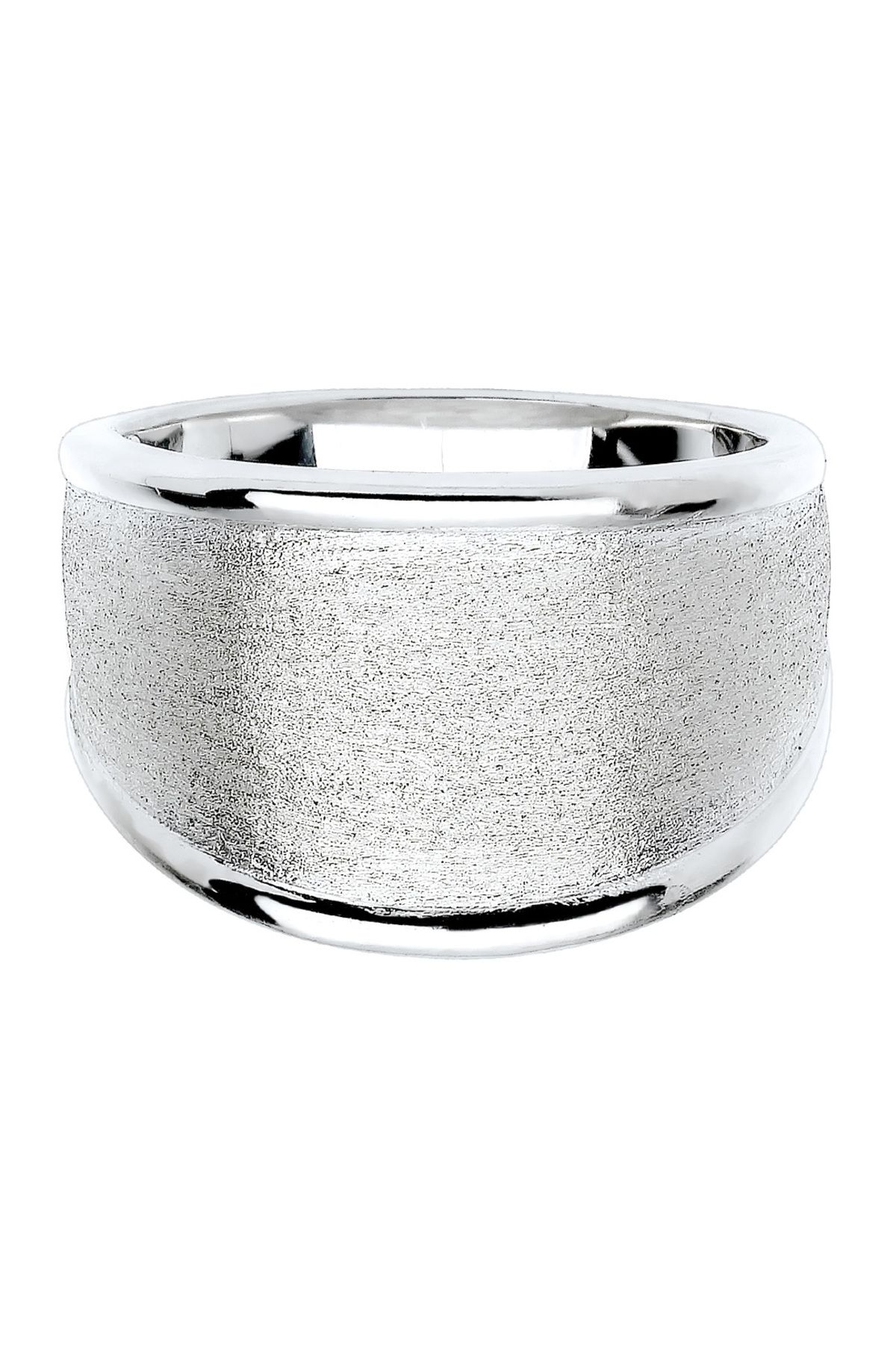 ELLI-Inel de damă Basic Matt Statement Trend din argint 925 2