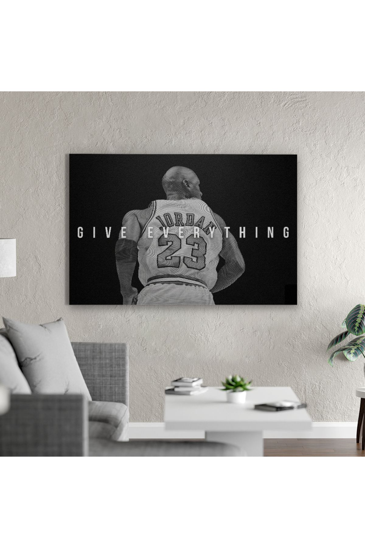 Yzc Store Michael J. | MJ | Kanvas Tablo | Basketbol Motivasyon Poster | MJ Tablo | Basketbol Efsanesi