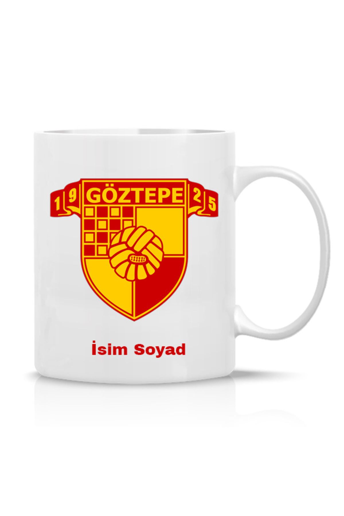 BİBANAPROMOSYON göztepespor özel tasarım kupa bardak