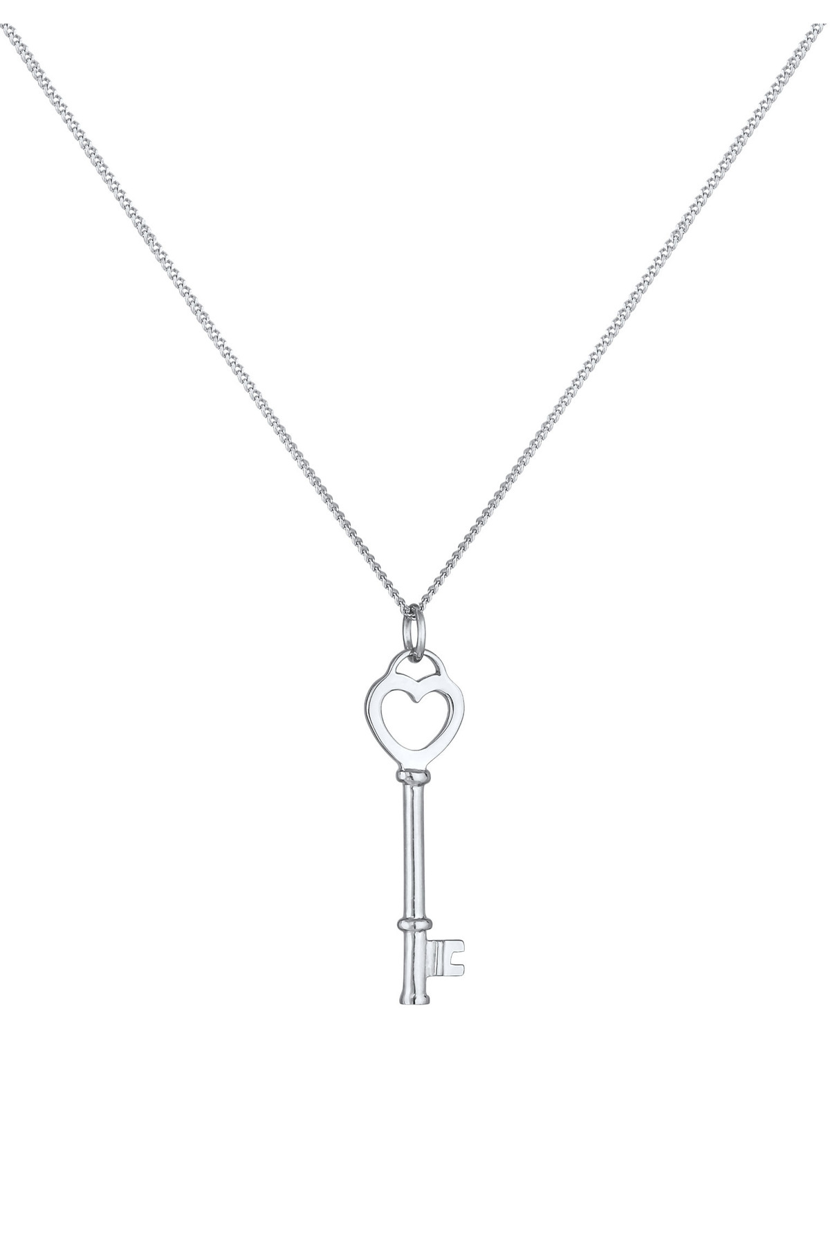 ELLI-Necklace Schlüssel Herz Liebesschlüssel 925 Silber 2