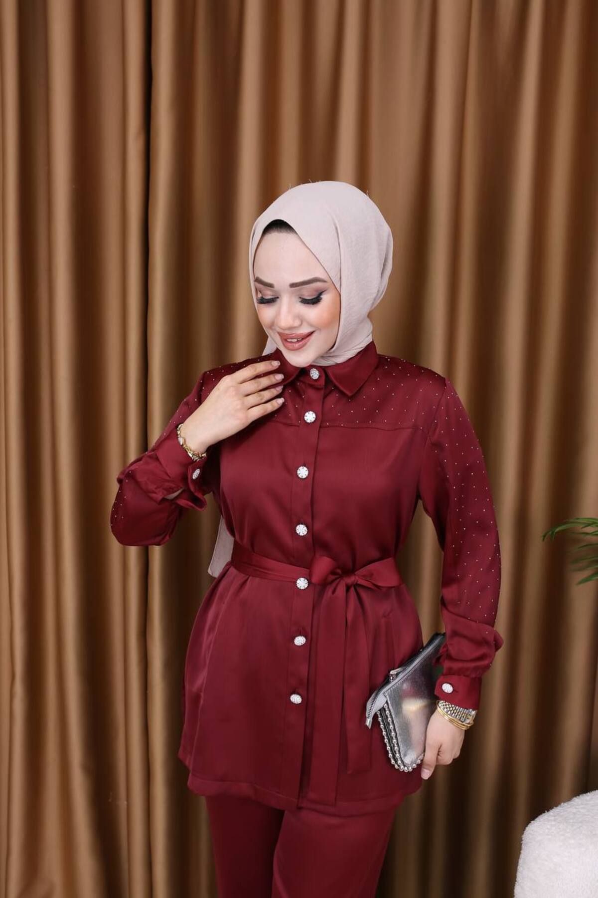 NevaMar kolları taşlı takım