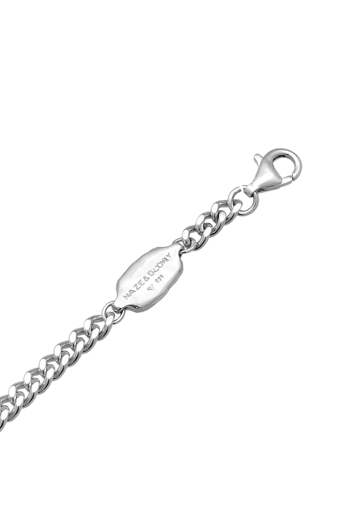 HAZE & GLORY-Armband HG HAZE & GLORY -Armband Herren aus 925 Sterling Silber, Herrenschmuck, oxidiertes Silberarmband 3