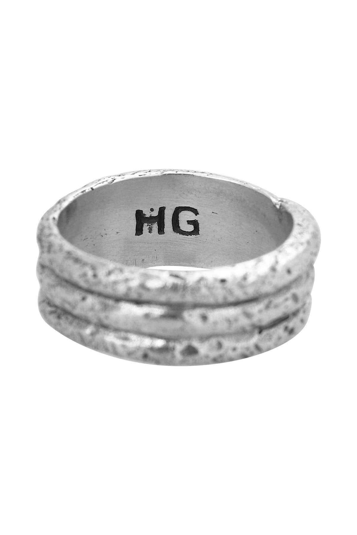 HAZE & GLORY-Ring HG HAZE & GLORY - Ring Herren in 925 Sterling Silber, Schmuck Herren, Silberring oxidiert, Int 4