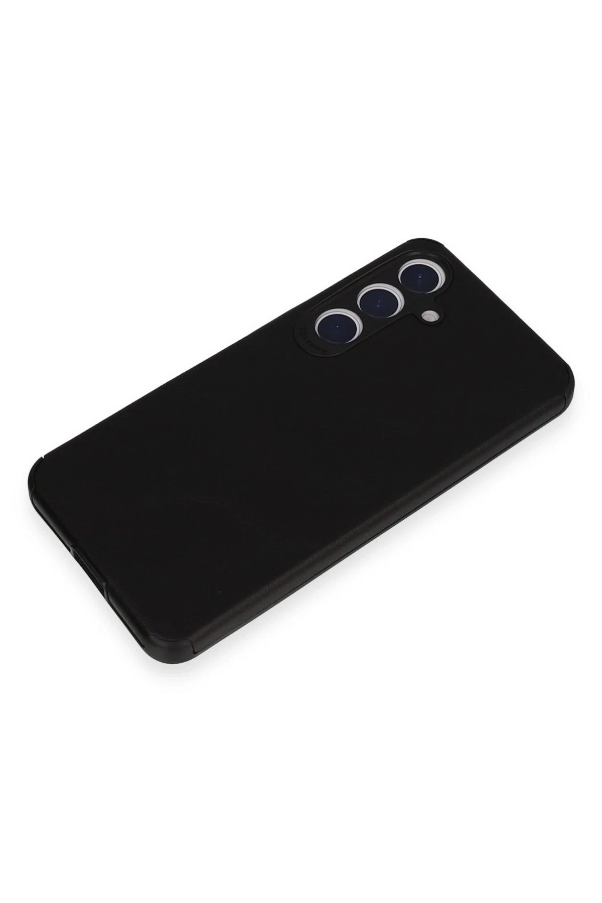 NewFace Samsung Galaxy S24 Plus Kılıf Loop Deri Silikon - Siyah YKTSN