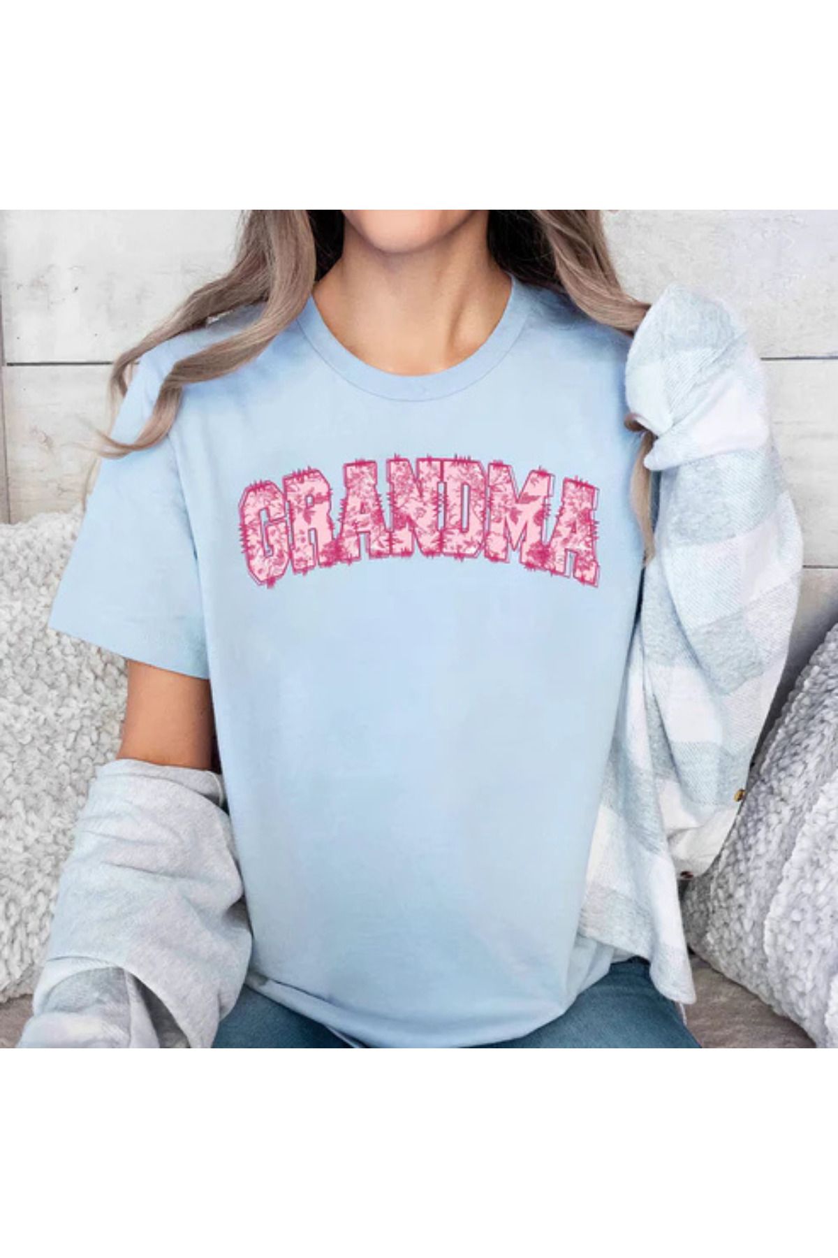 DESCARTES GRANDMA Baskılı T-shirt