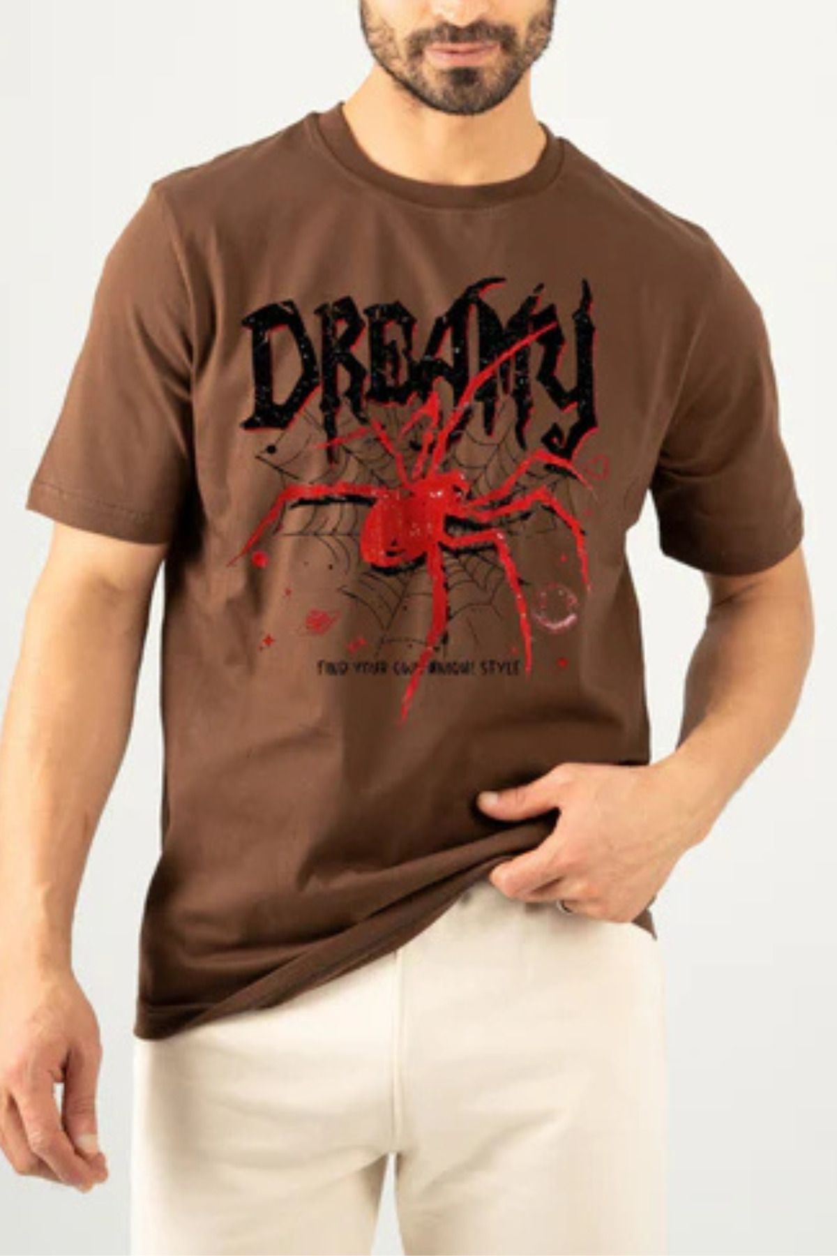 DESCARTES DREAMY Baskılı Oversize T-shirt