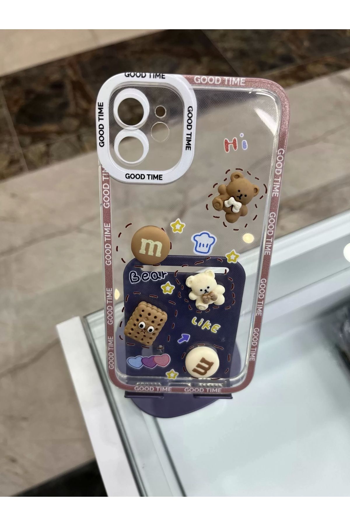 lucek cases İPhone 11 Litter Bear Ayıcıklar Kılıf