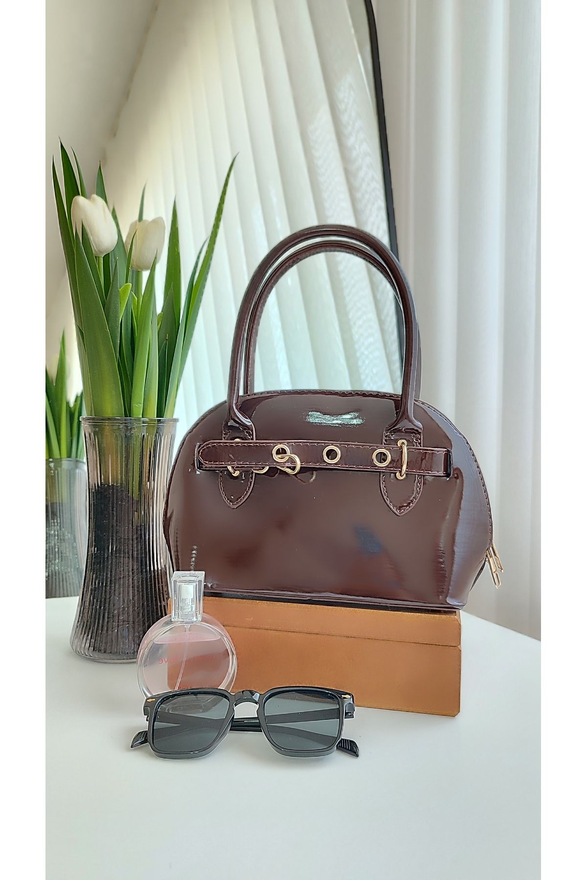 ravensbag KEMER DETAYLI EL ve OMUZ ÇANTA