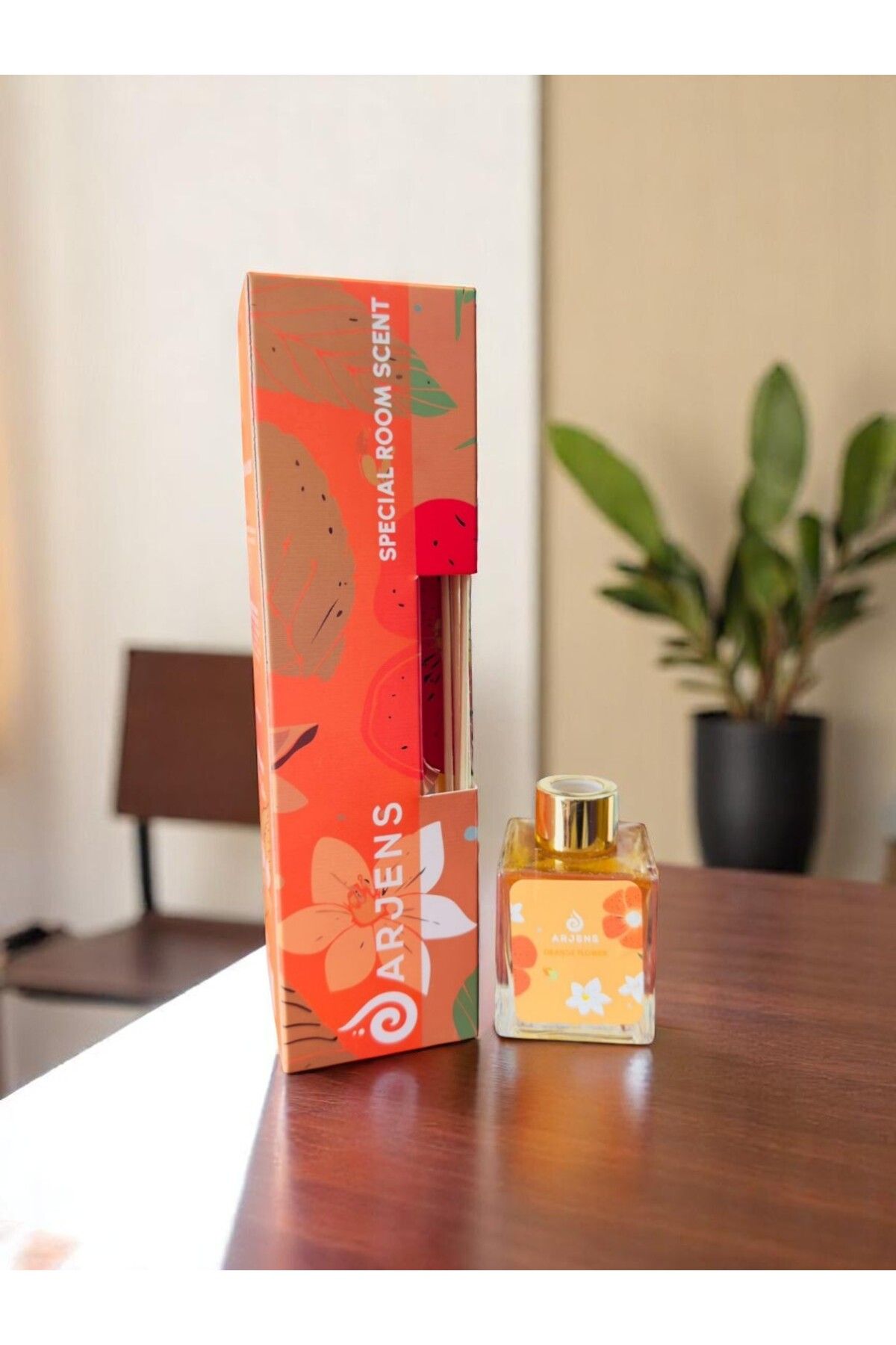 Morey Arjens Bambu Çubuklu Oda Kokusu - ORANGE FLOWER