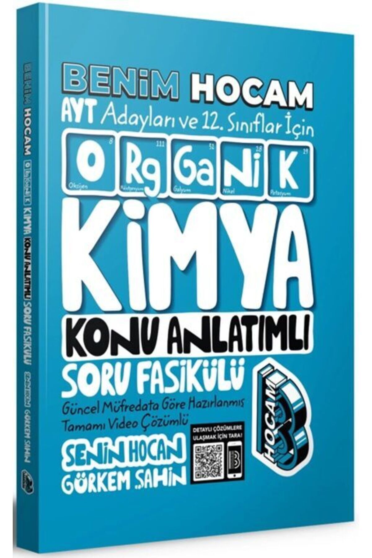 Benim Hocam Yayınları Benim Hocam Yayınları AYT 12. Sınıf Organik Kimya Konu Anlatımlı Soru Fasikülü