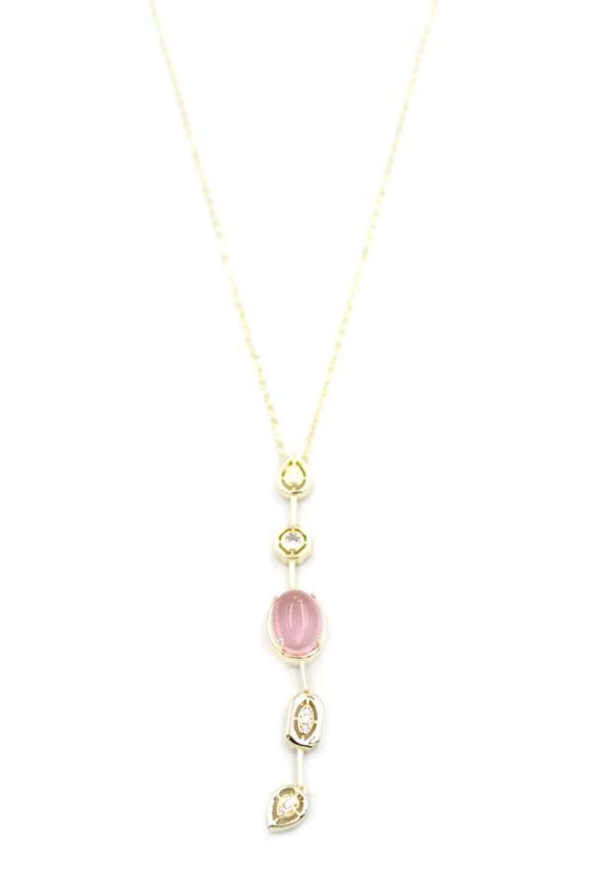 MR RZN STORE Element Kolye - Pembe