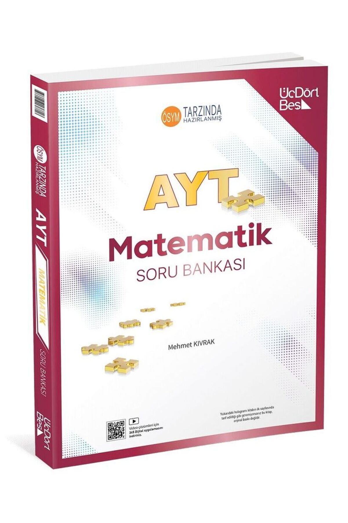 Üç Dört Beş Yayıncılık ÜçDörtBeş Yayınları AYT Matematik Soru Bankası