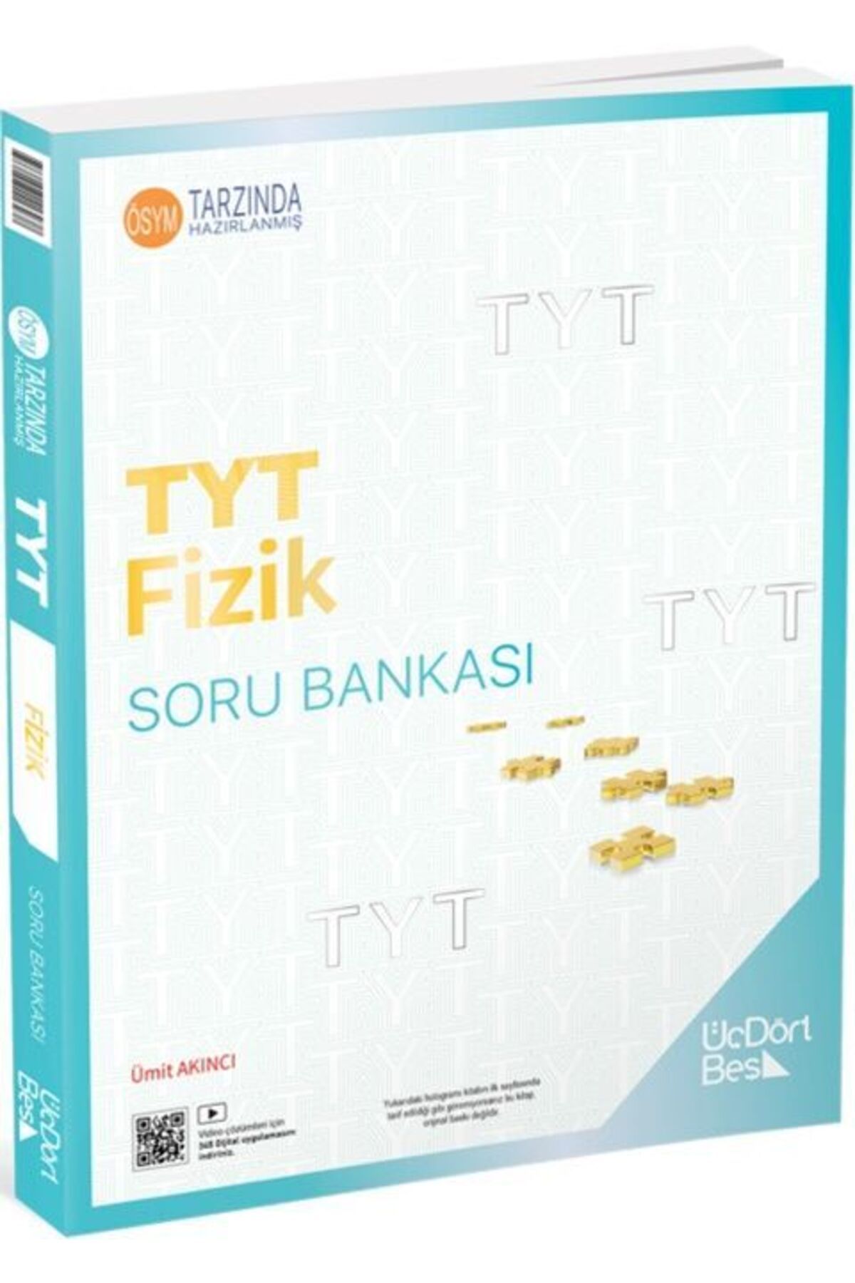 Üç Dört Beş Yayıncılık ÜçDörtBeş Yayınları TYT Fizik Soru Bankası