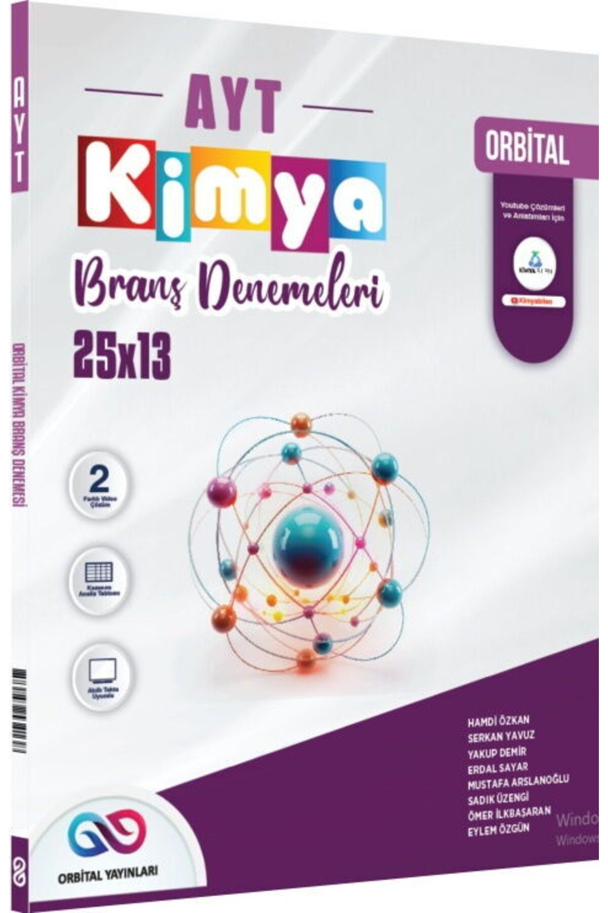 Orbital Yayınları Orbital Yayınları AYT Kimya 25 x 13 Branş Denemeleri