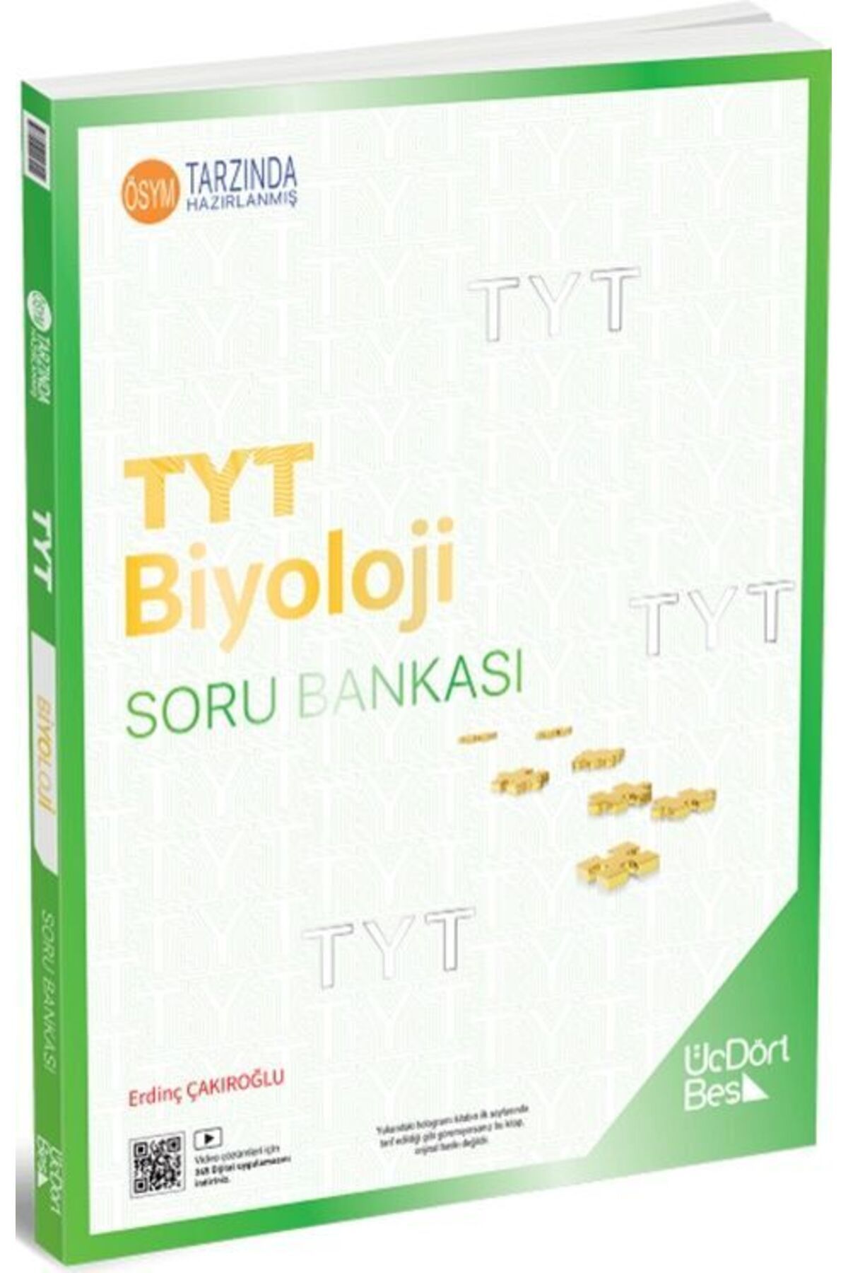 Üç Dört Beş Yayıncılık ÜçDörtBeş Yayınları TYT Biyoloji Soru Bankası