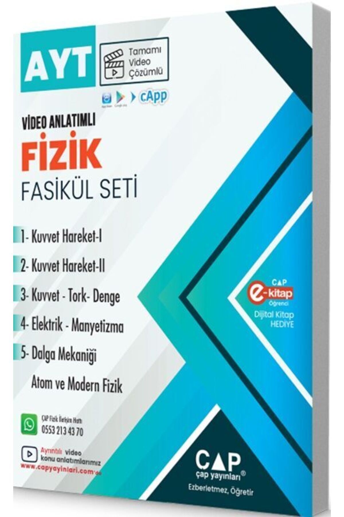 Çap Yayınları Çap Yayınları AYT Fizik Seti