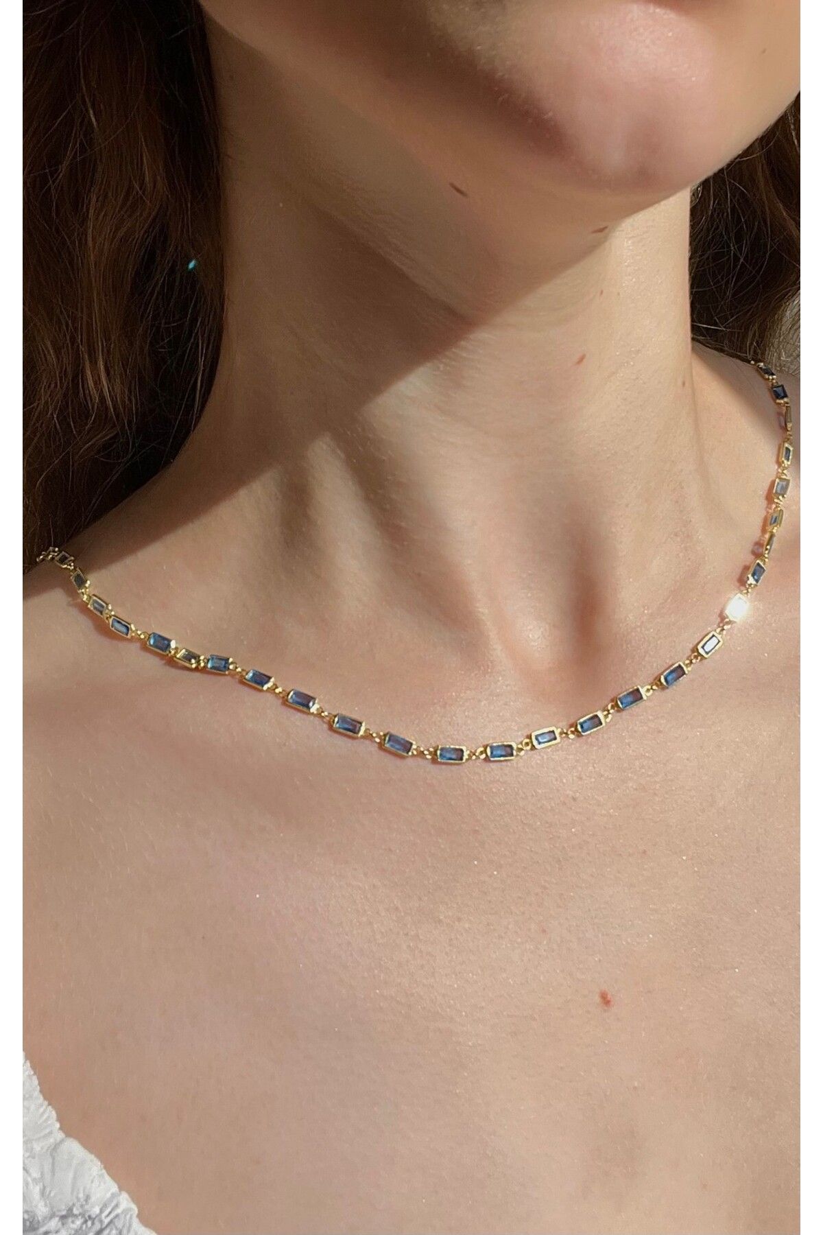 minimojewels Solis Kare Baget Kolye | 925 Ayar Gümüş