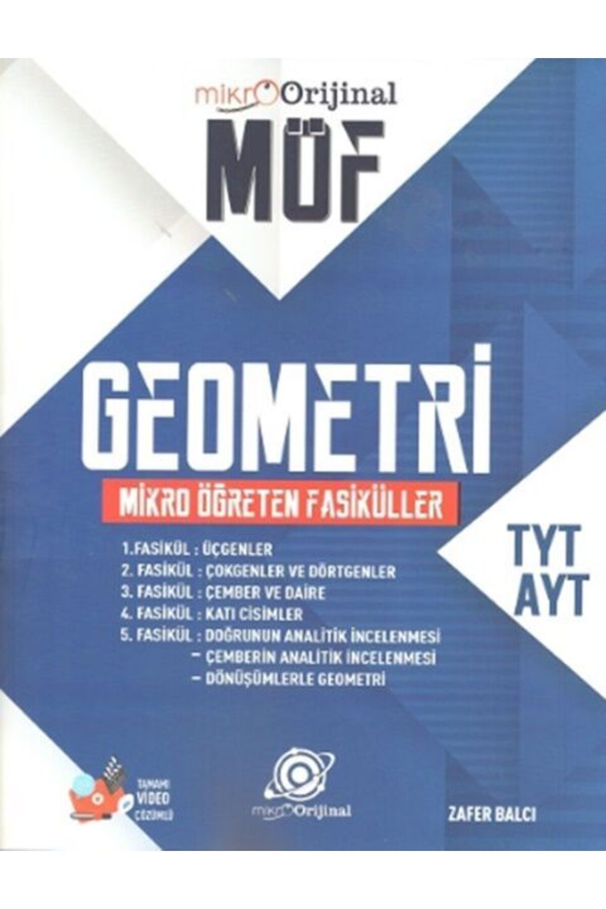 Orijinal Yayınları Orijinal Mikro TYT AYT Geometri MÖF Mikro Öğreten Fasiküller Set