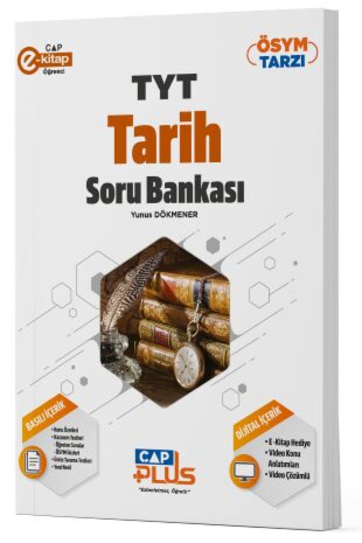 Çap Yayınları Çap Yayınları TYT Tarih Plus Soru Bankası