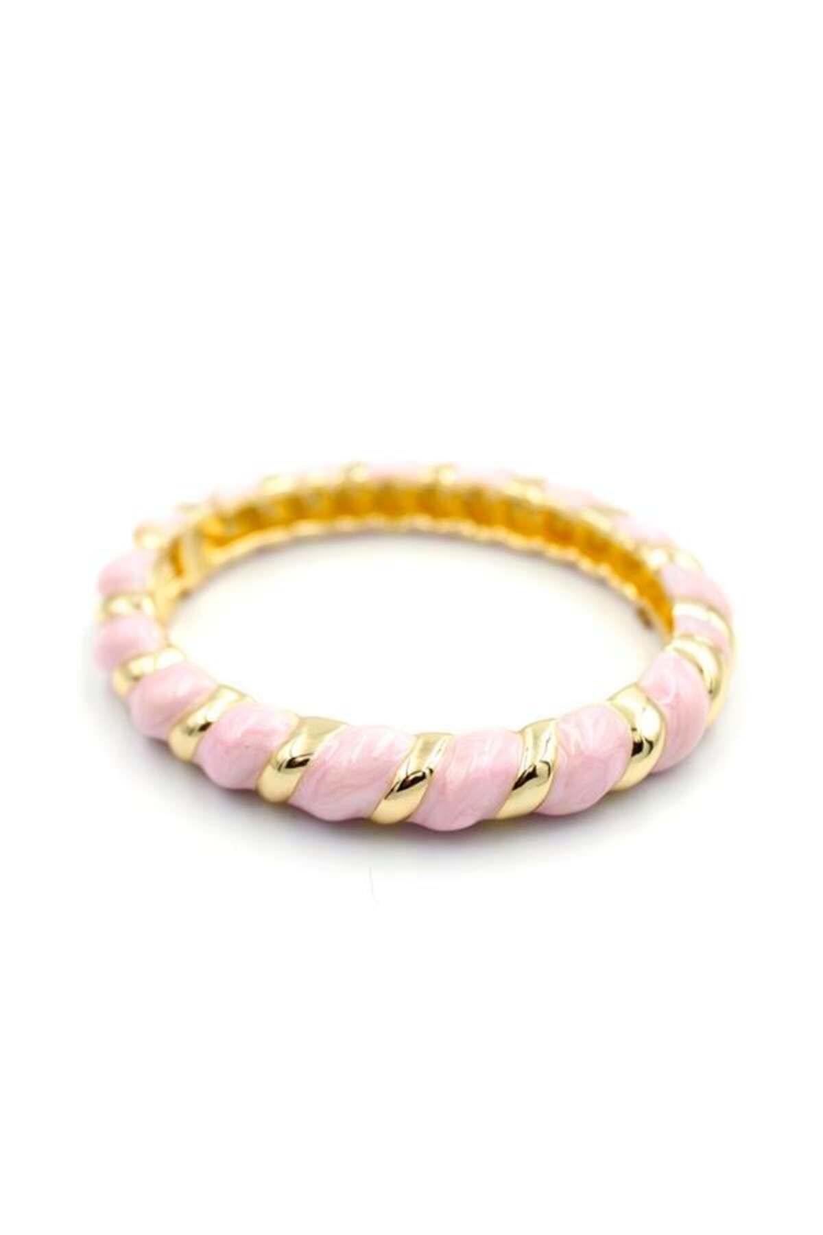 MR RZN STORE Mineli Bilezik - Pembe