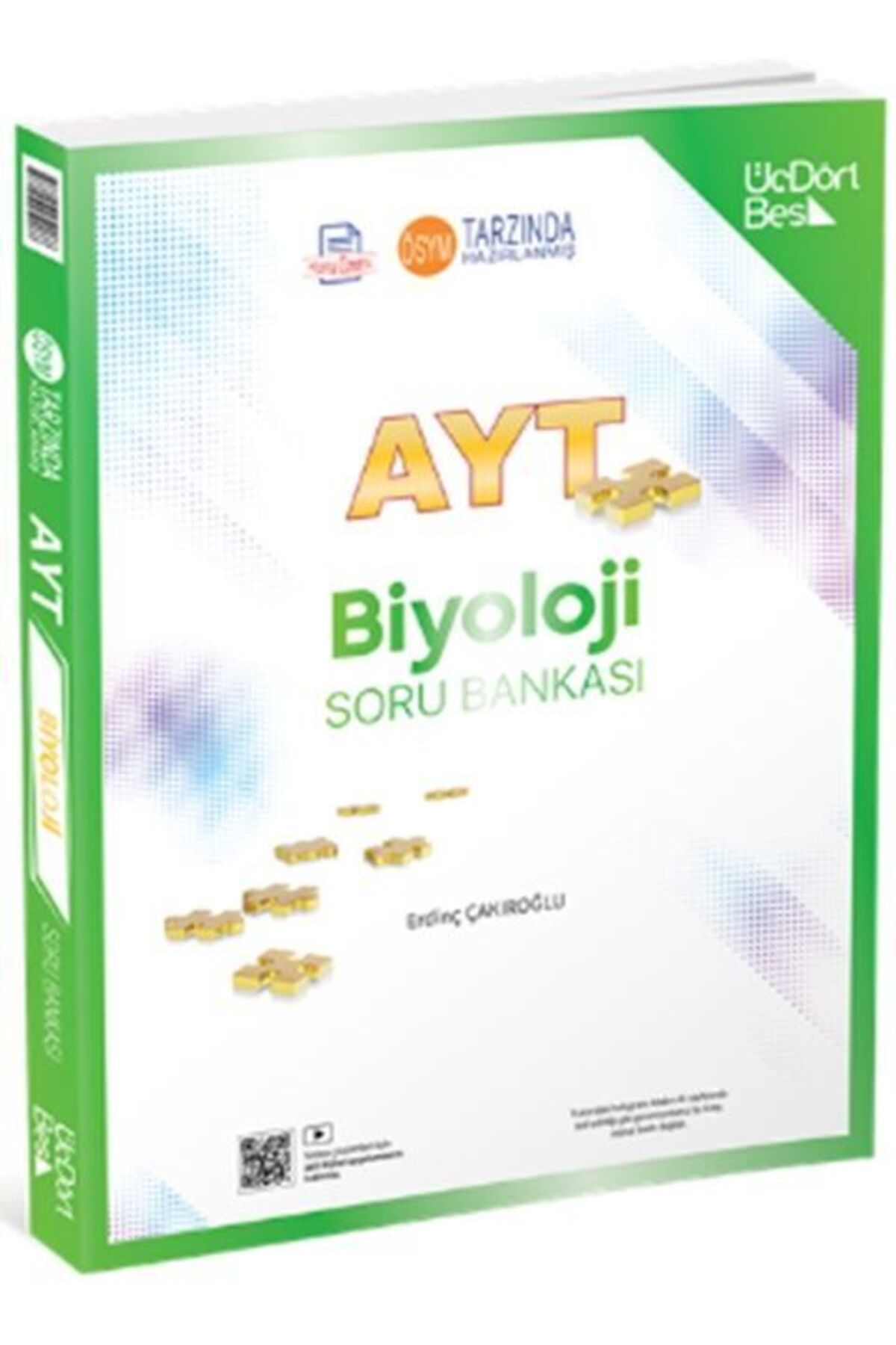 Üç Dört Beş Yayıncılık ÜçDörtBeş Yayınları AYT Biyoloji Soru Bankası