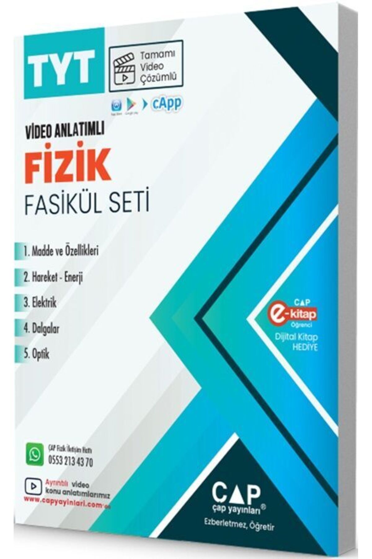 Çap Yayınları Çap Yayınları TYT Fizik Seti