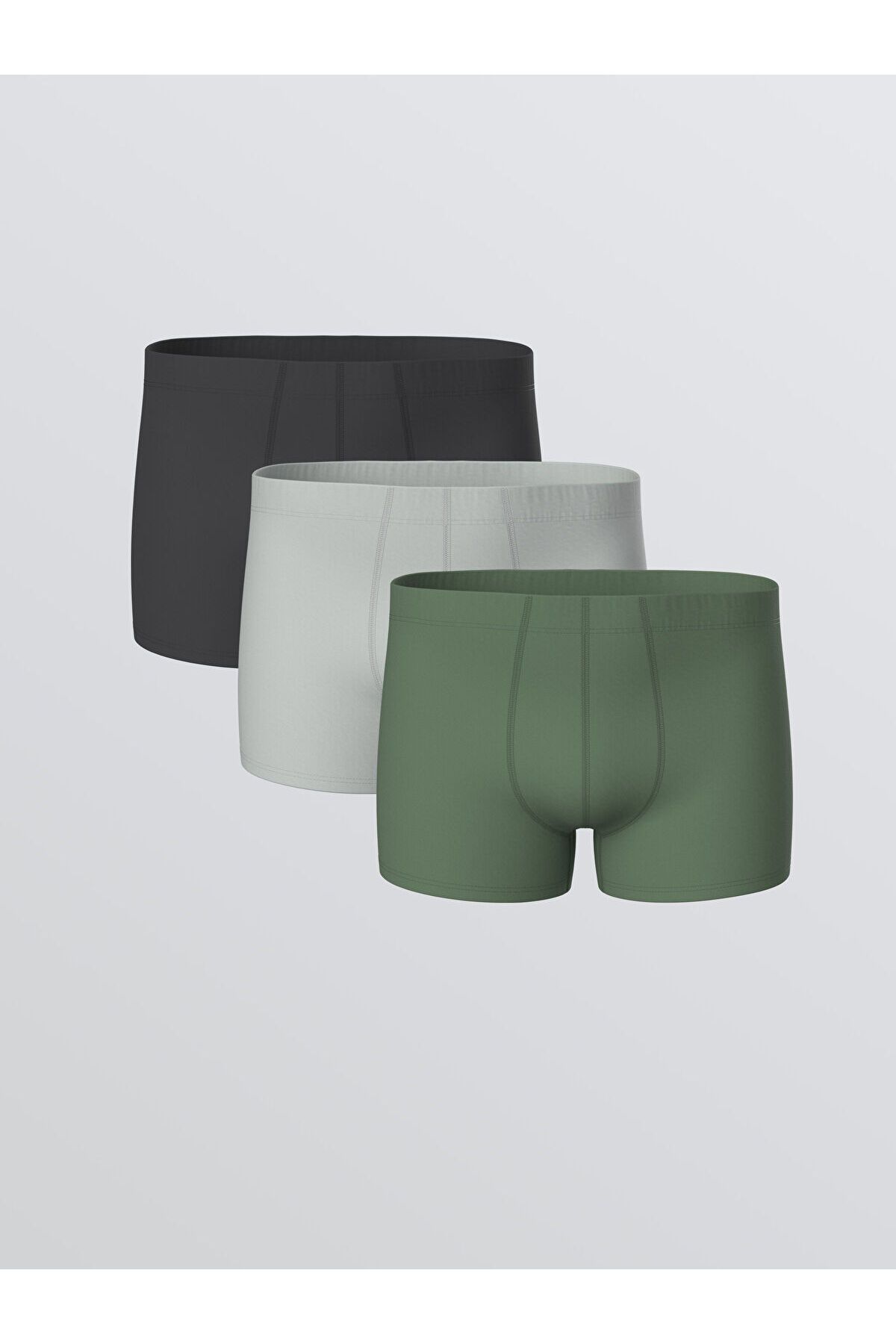 LC Waikiki Standart Kalıp Pamuklu Esnek Erkek Boxer 3'lü