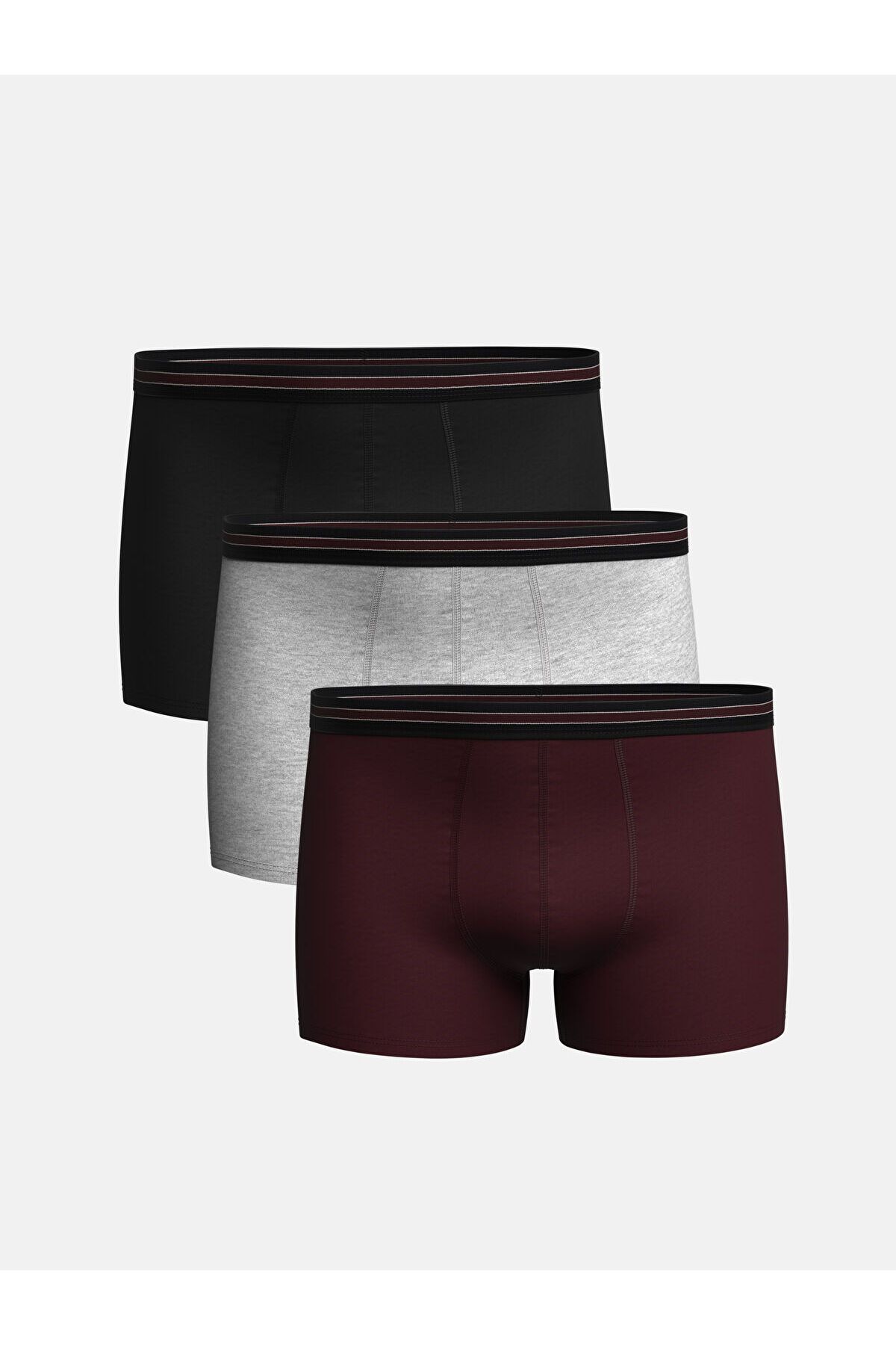 LC Waikiki Standart Kalıp Pamuklu Esnek Erkek Boxer 3'lü