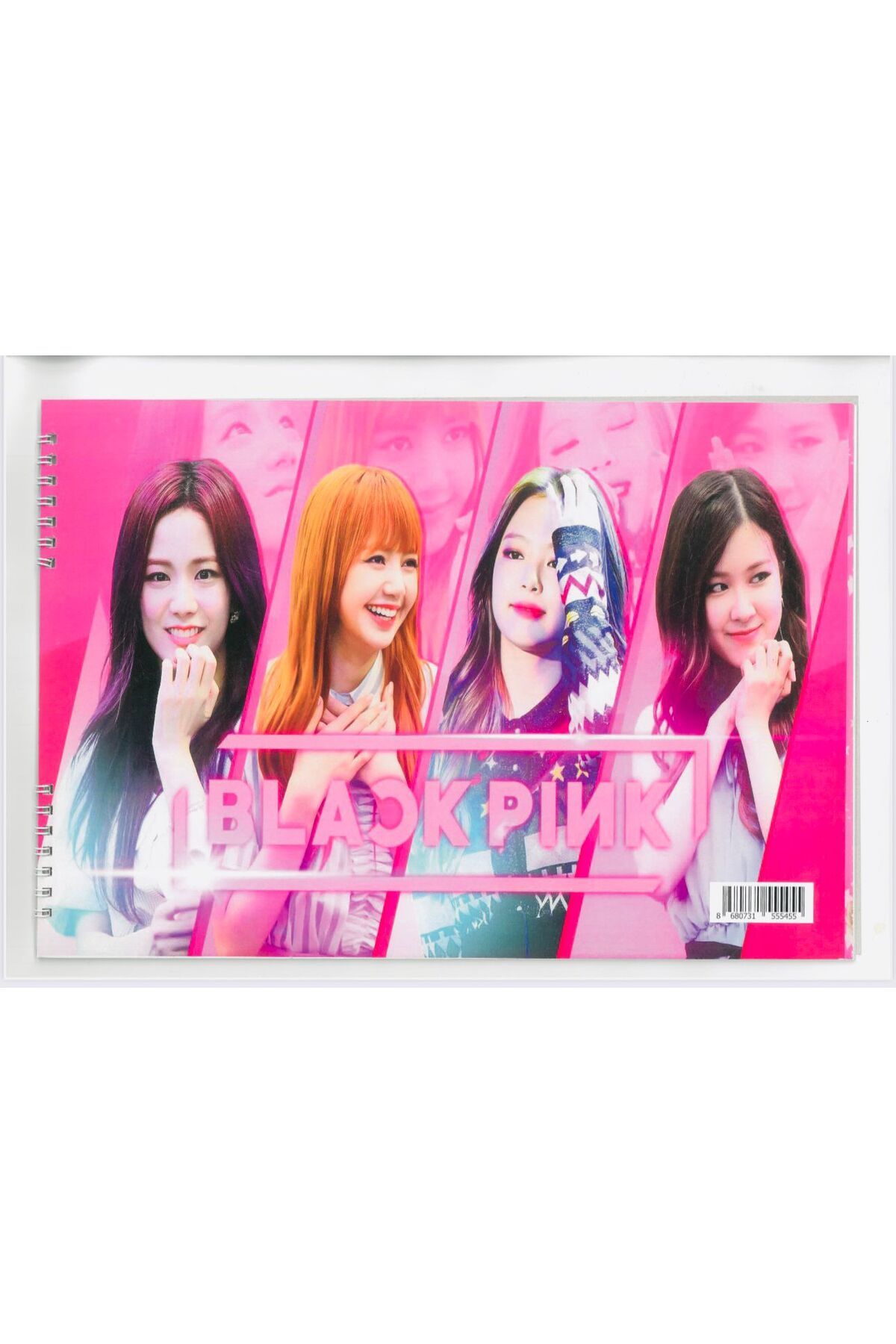 Deniz Oyuncak BLACK PİNK 25*35 SPRELLİ 15 SAYFA RESİM DEFTERİ